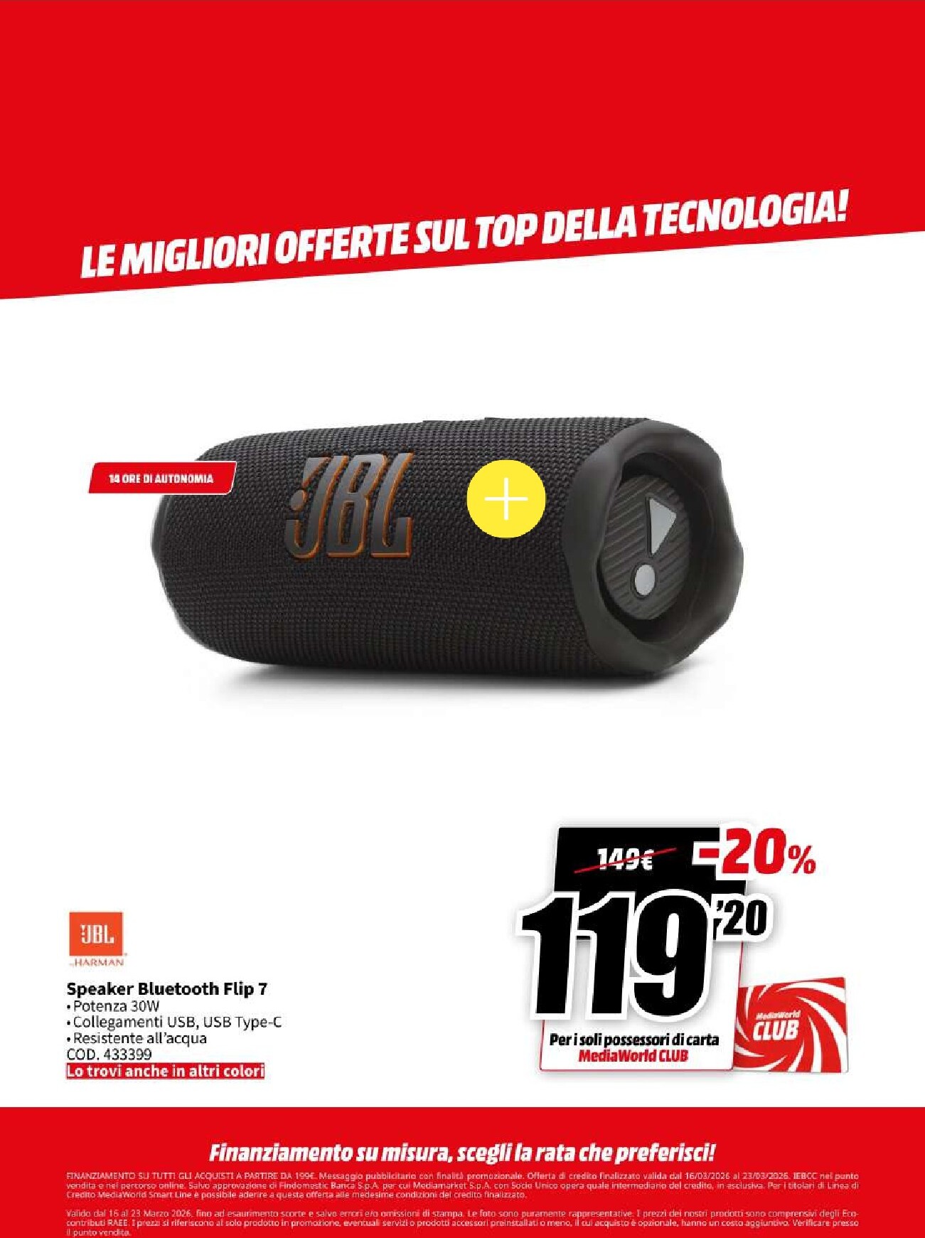 mediaworld - Volantino Mediaworld - Mega Sconti valido dal 16/03/2026 al 23/03/2026 - page: 9