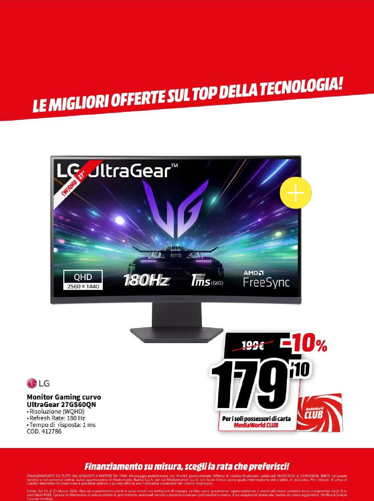 mediaworld - Volantino Mediaworld - Mega Sconti valido dal 16/03/2026 al 23/03/2026 - page: 19