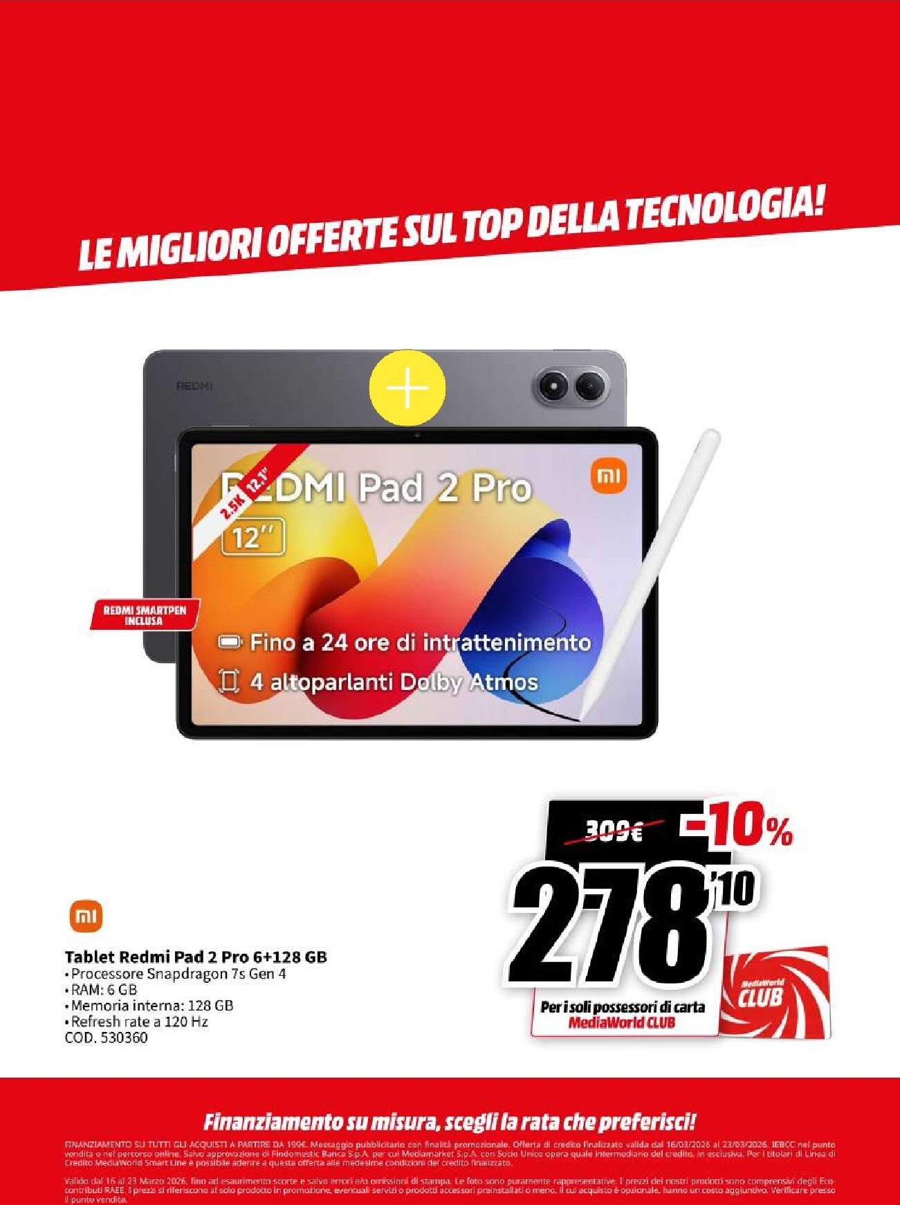 mediaworld - Volantino Mediaworld - Mega Sconti valido dal 16/03/2026 al 23/03/2026 - page: 21