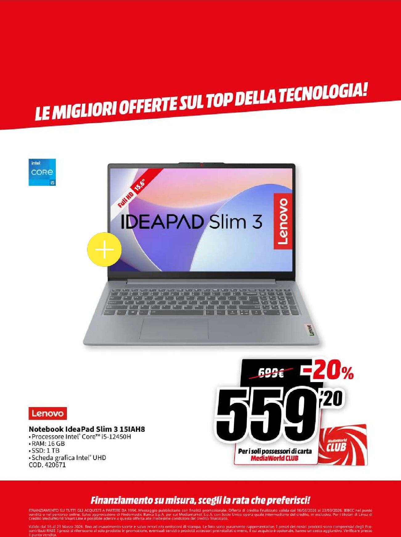 mediaworld - Volantino Mediaworld - Mega Sconti valido dal 16/03/2026 al 23/03/2026 - page: 16