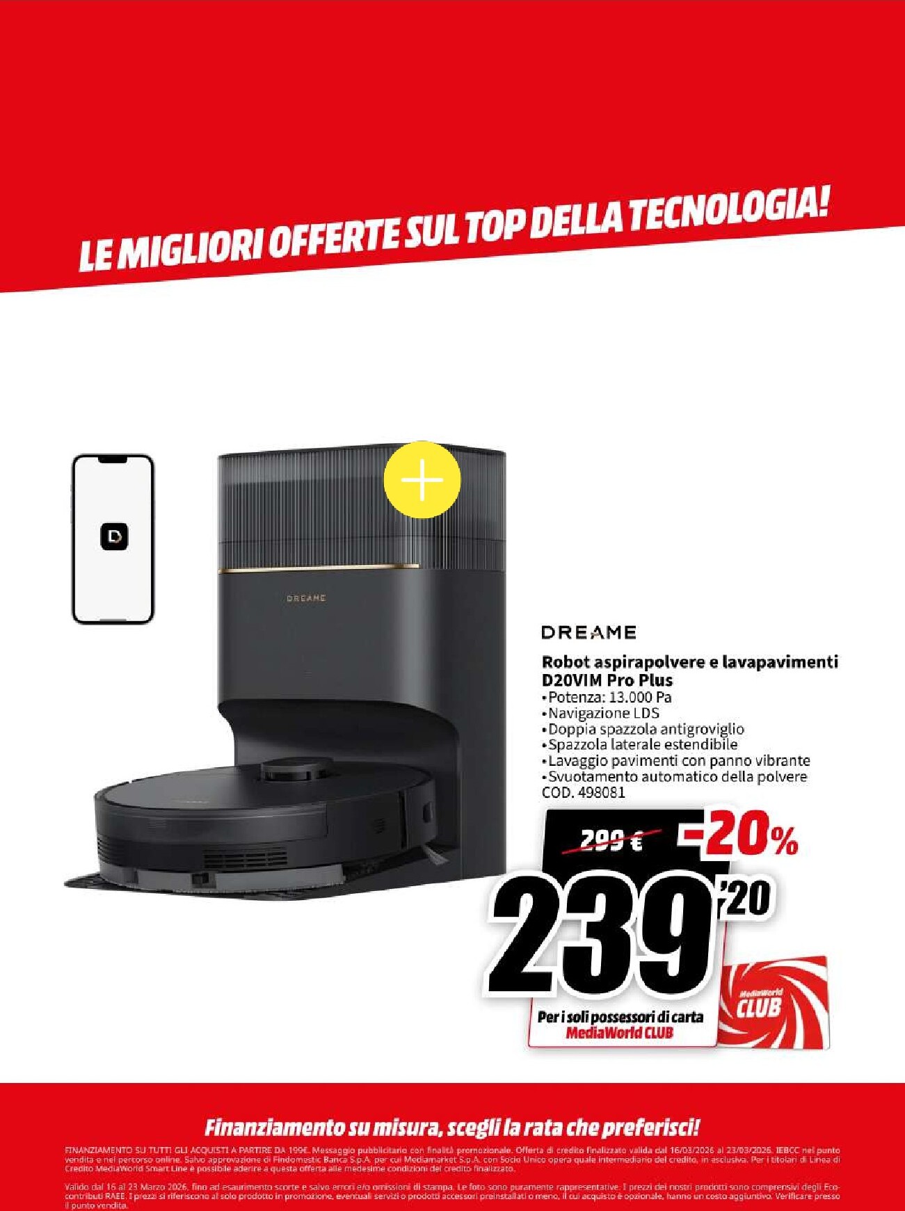 mediaworld - Volantino Mediaworld - Mega Sconti valido dal 16/03/2026 al 23/03/2026 - page: 54