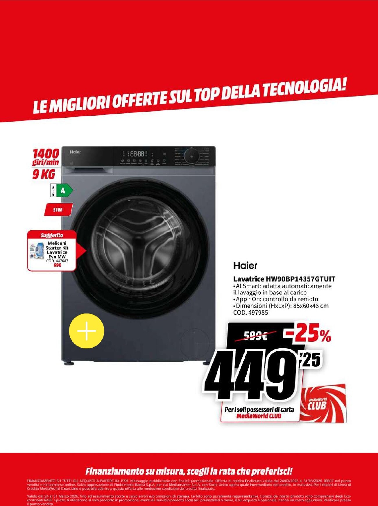 mediaworld - Volantino Mediaworld valido dal 24/03/2026 al 31/03/2026 - page: 57