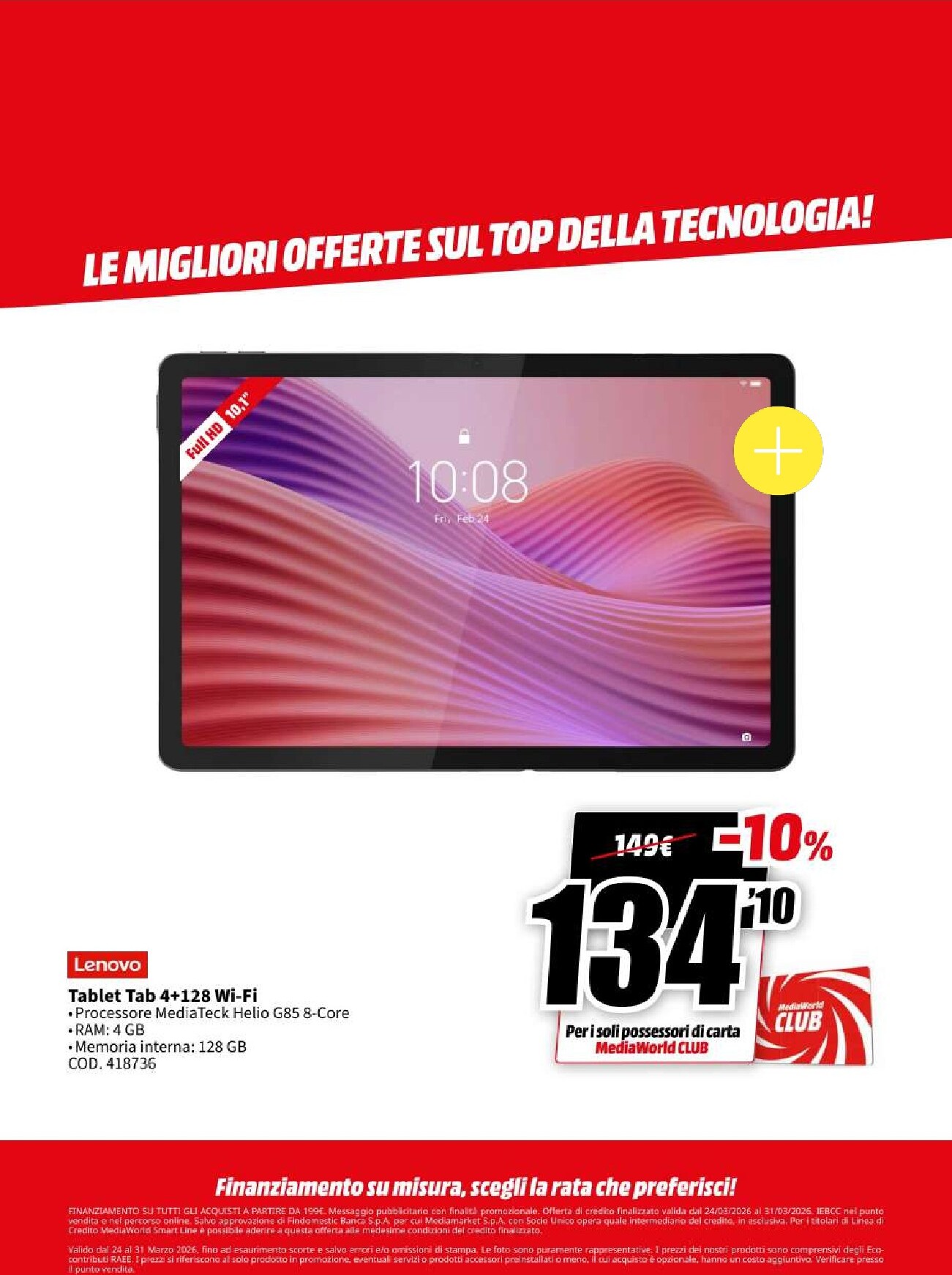 mediaworld - Volantino Mediaworld valido dal 24/03/2026 al 31/03/2026 - page: 29