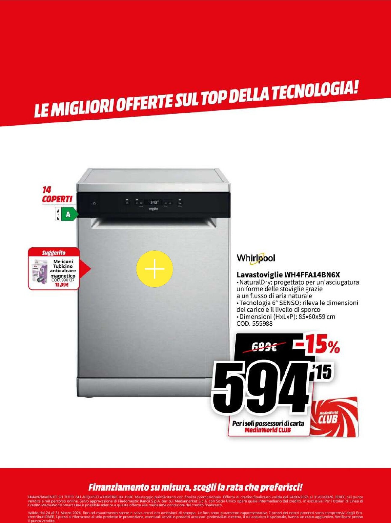 mediaworld - Volantino Mediaworld valido dal 24/03/2026 al 31/03/2026 - page: 54