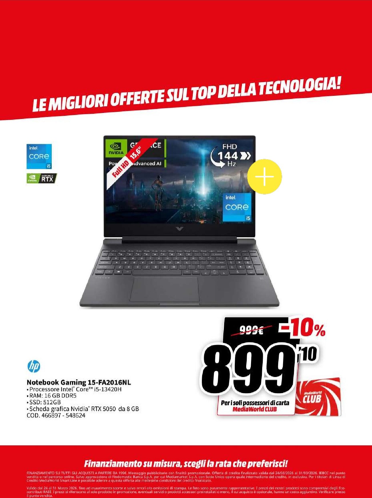 mediaworld - Volantino Mediaworld valido dal 24/03/2026 al 31/03/2026 - page: 21