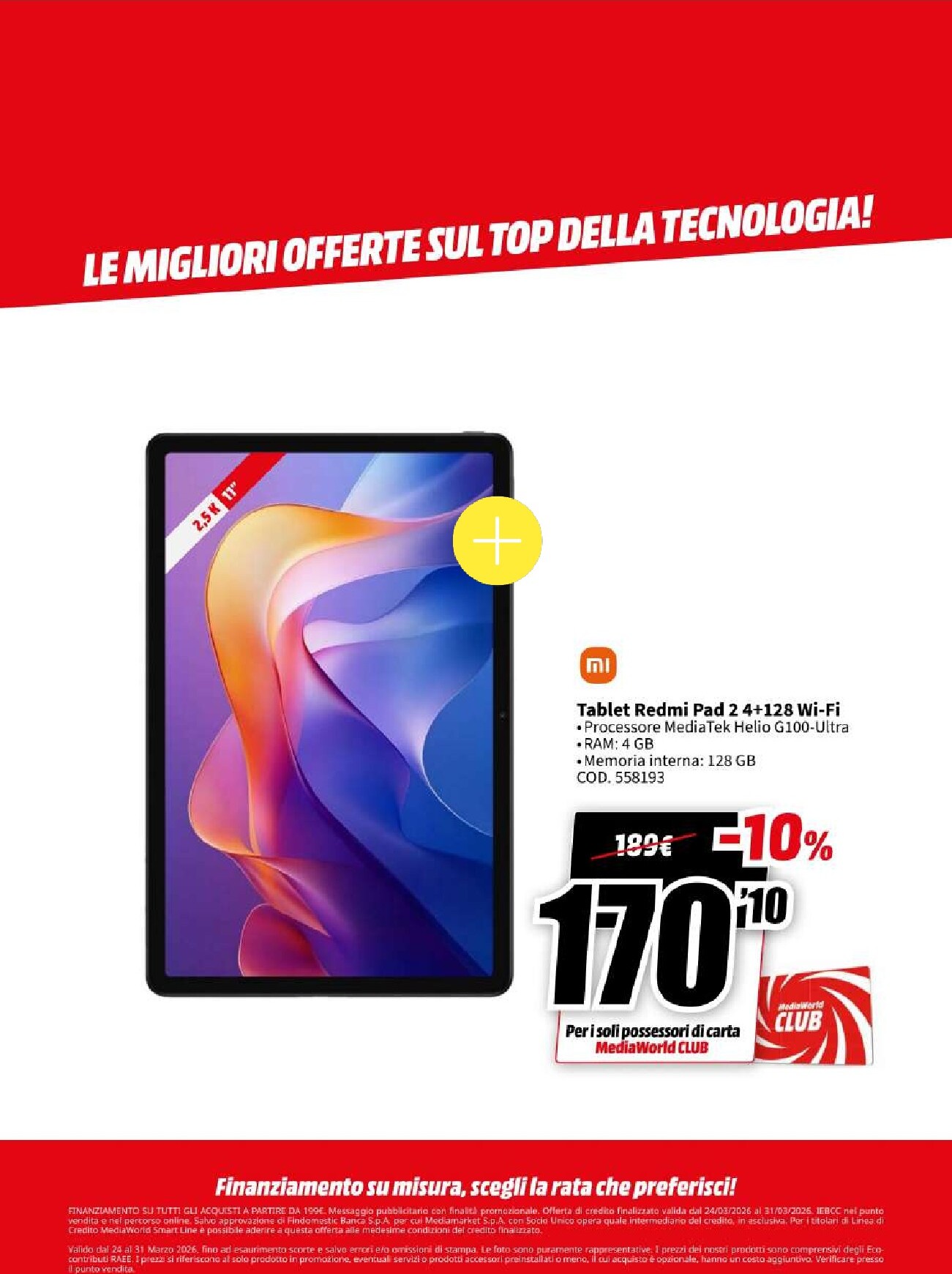 mediaworld - Volantino Mediaworld valido dal 24/03/2026 al 31/03/2026 - page: 26