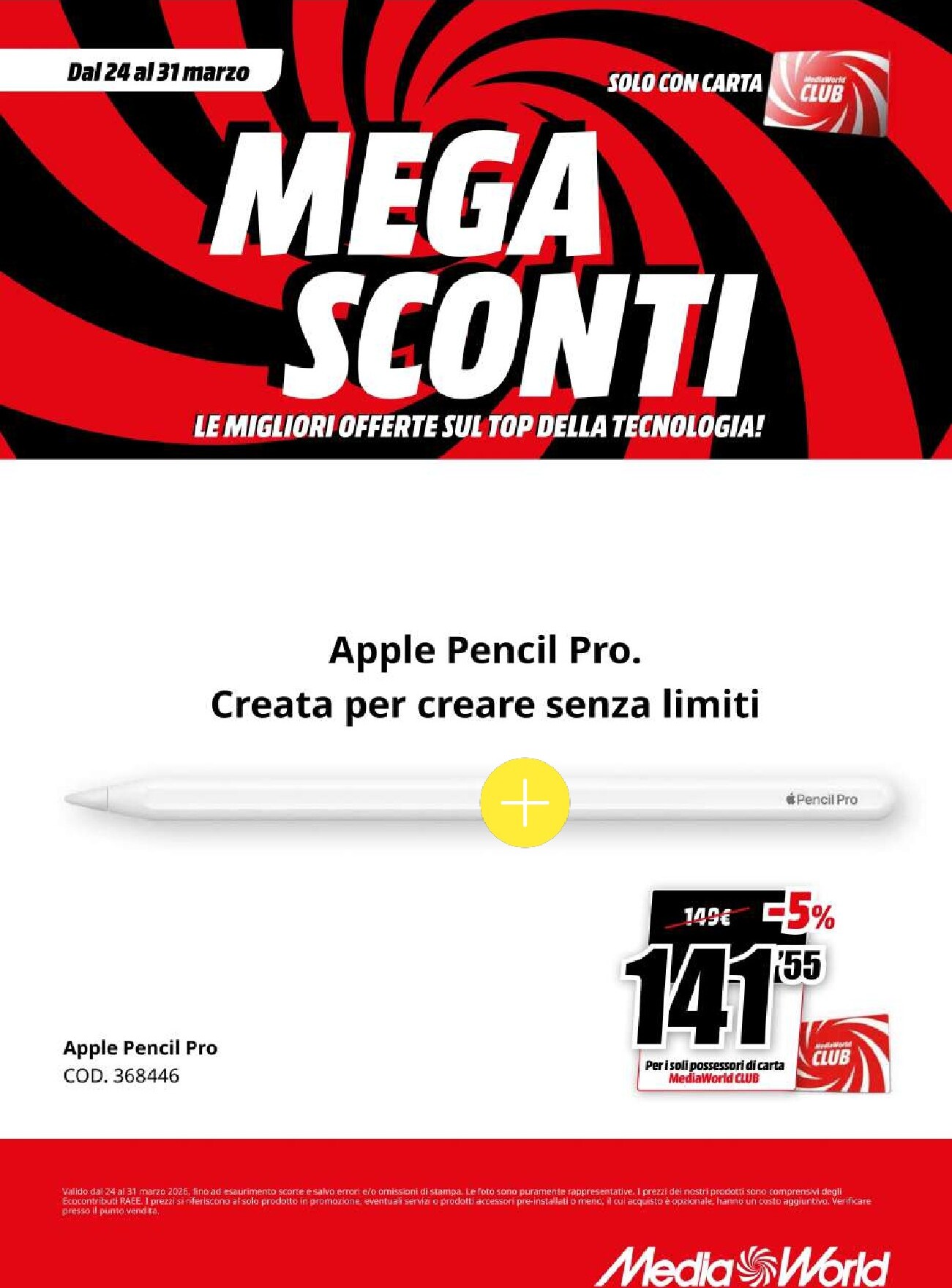 mediaworld - Volantino Mediaworld valido dal 24/03/2026 al 31/03/2026 - page: 31