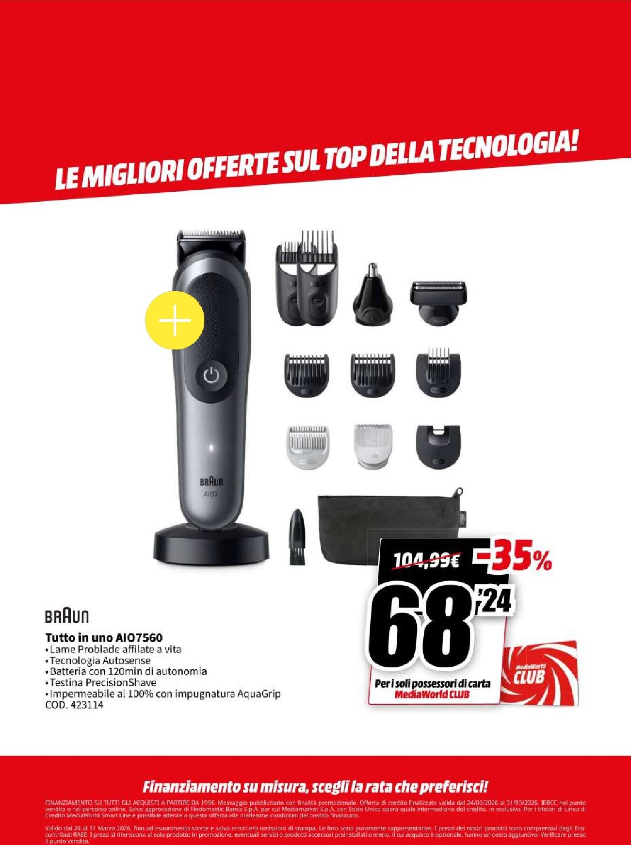mediaworld - Volantino Mediaworld valido dal 24/03/2026 al 31/03/2026 - page: 69