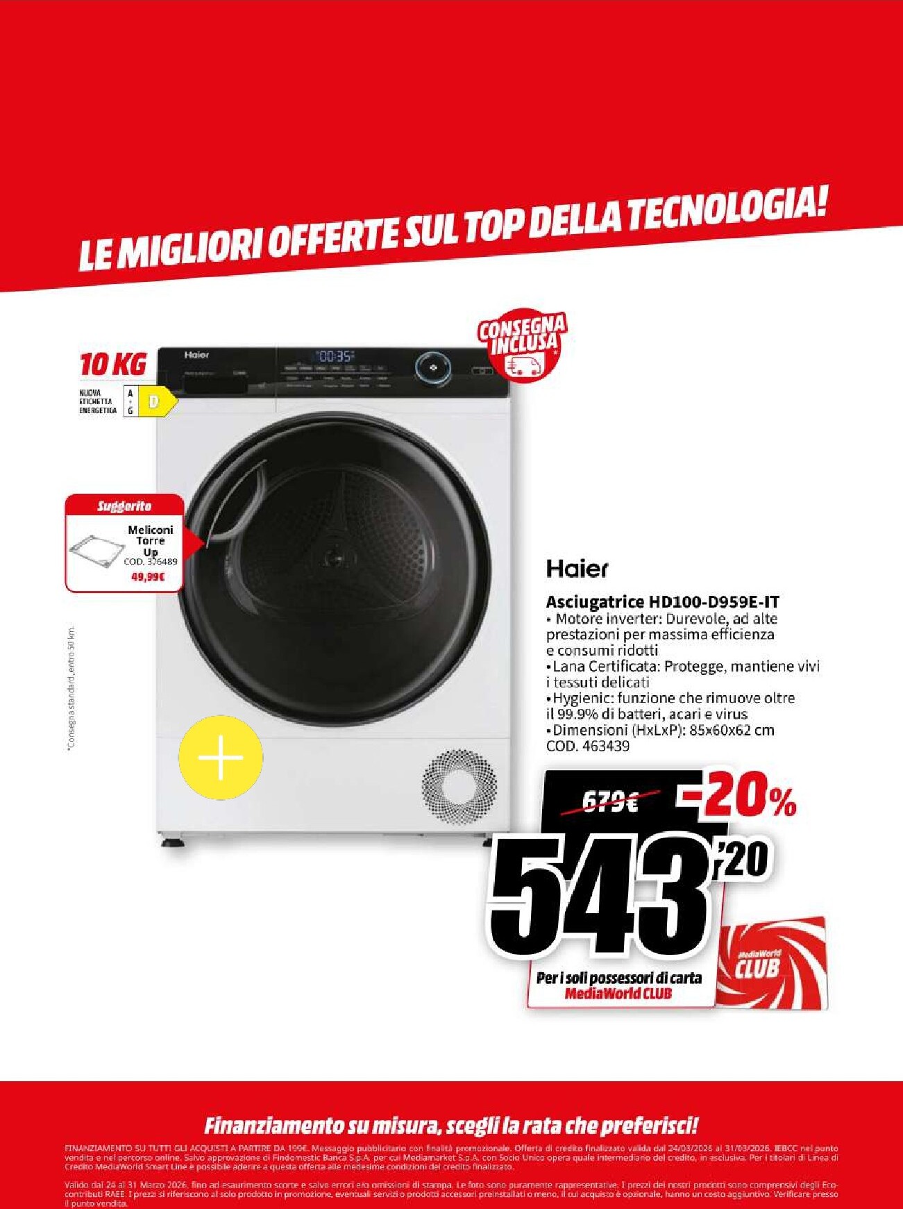 mediaworld - Volantino Mediaworld valido dal 24/03/2026 al 31/03/2026 - page: 60