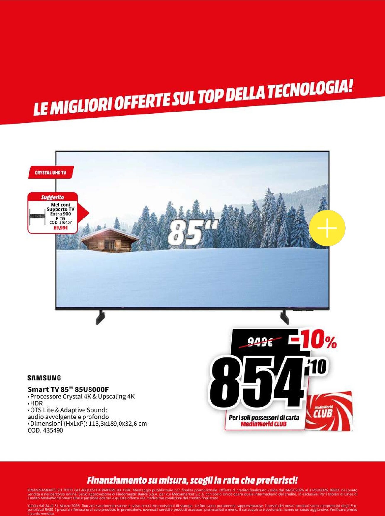 mediaworld - Volantino Mediaworld valido dal 24/03/2026 al 31/03/2026 - page: 9