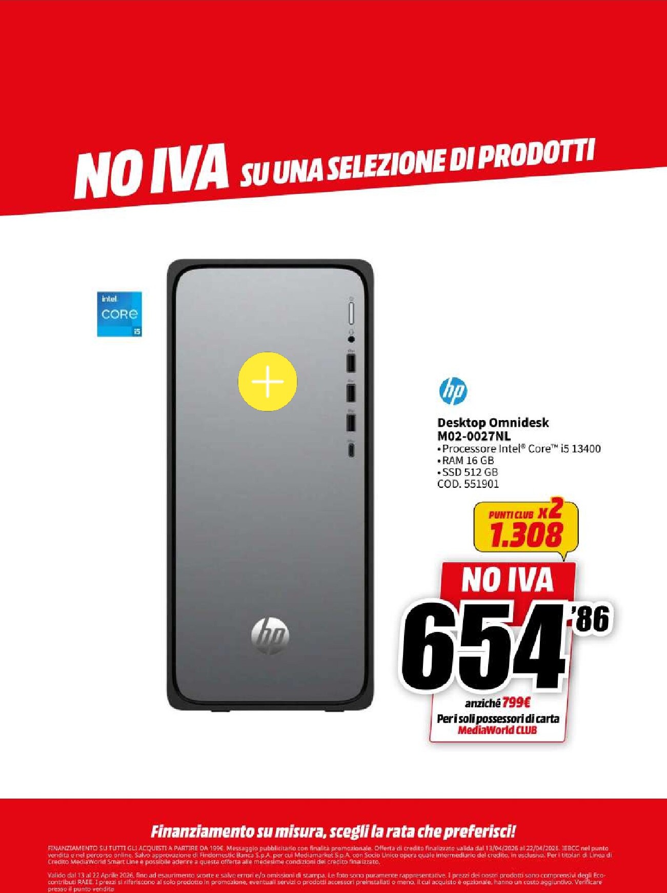 mediaworld - Volantino attuale di Mediaworld valido dal lunedì 13/04/2026 al mercoledì 22/04/2026 - page: 20