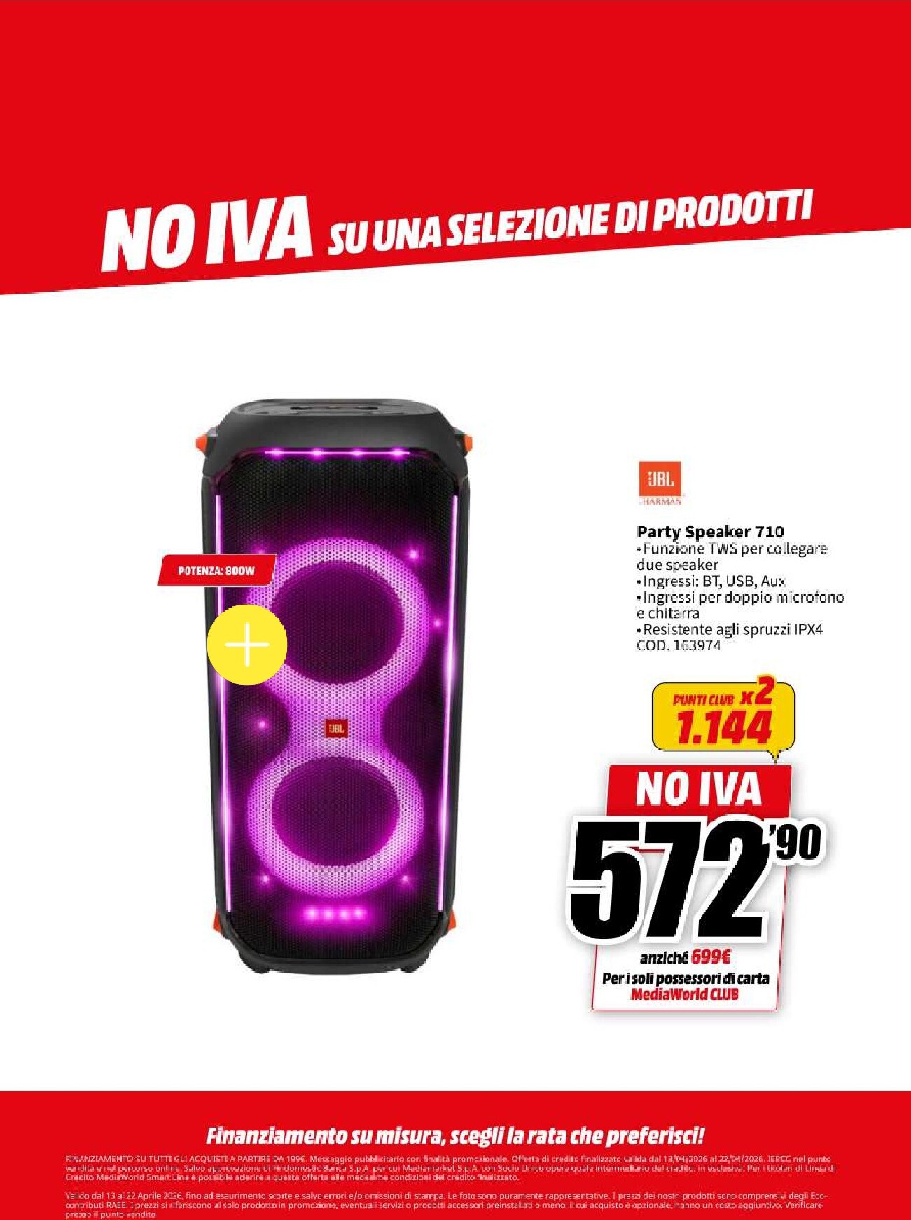 mediaworld - Volantino attuale di Mediaworld valido dal lunedì 13/04/2026 al mercoledì 22/04/2026 - page: 65