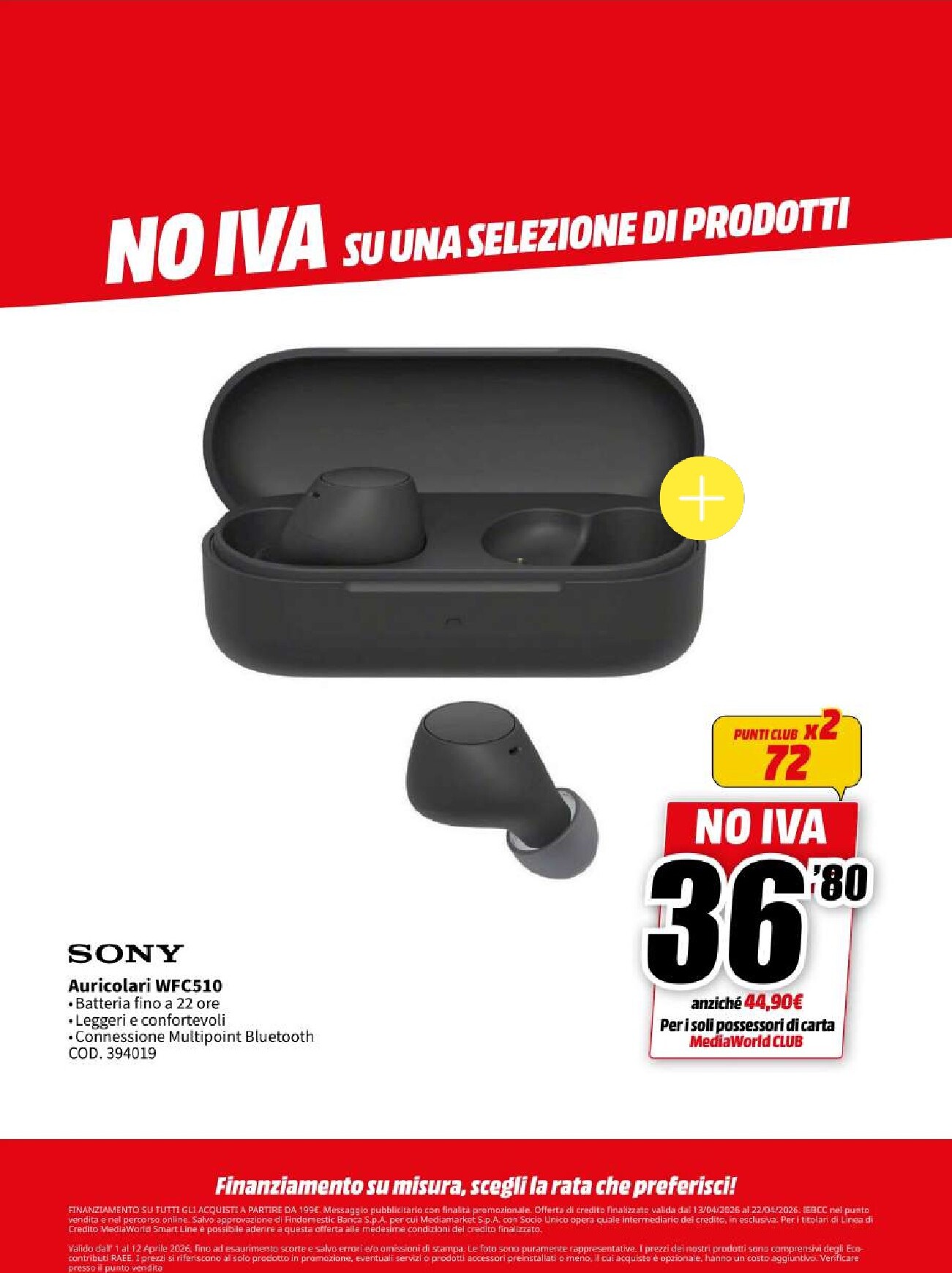 mediaworld - Volantino attuale di Mediaworld valido dal lunedì 13/04/2026 al mercoledì 22/04/2026 - page: 34