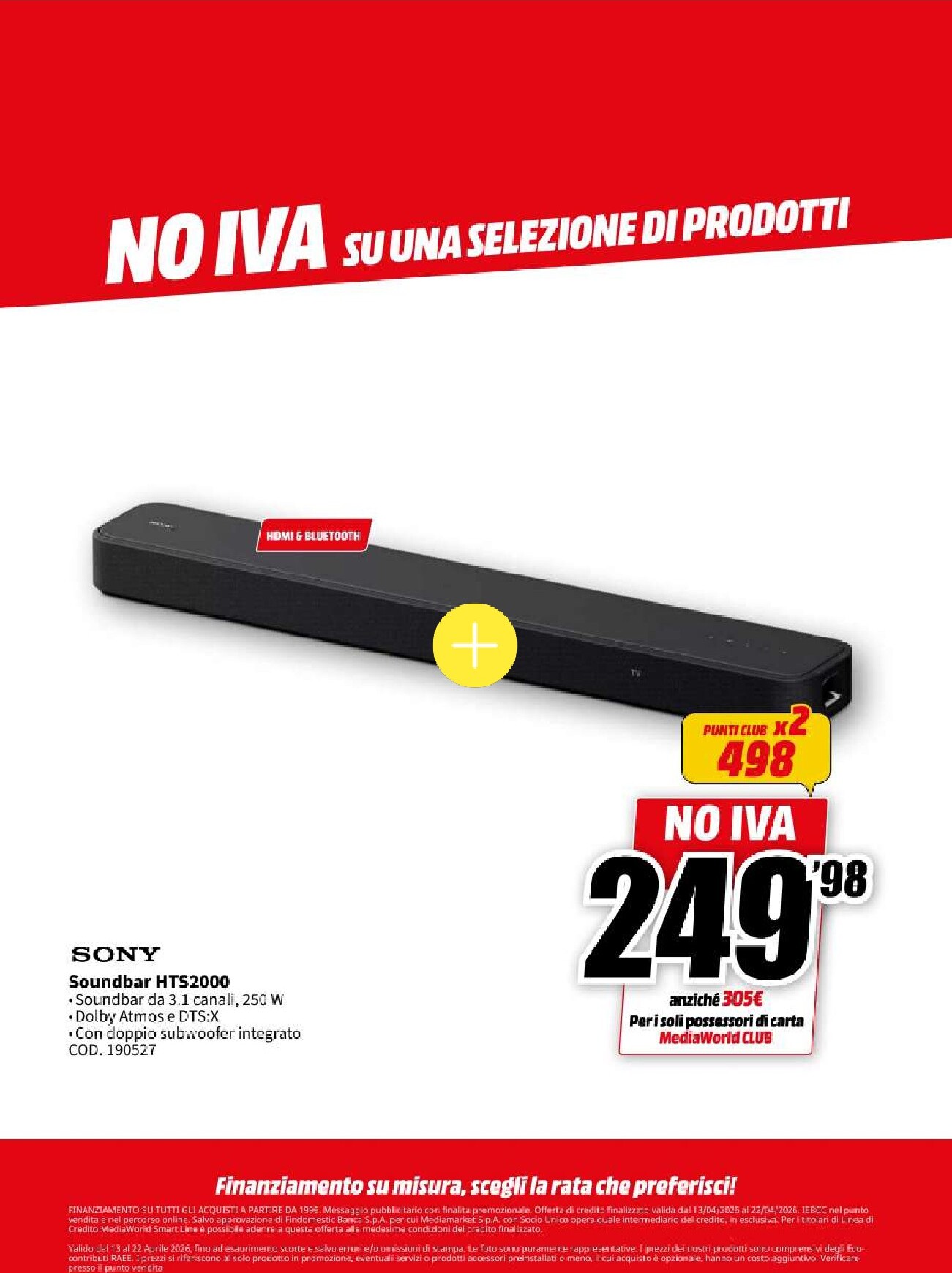 mediaworld - Volantino attuale di Mediaworld valido dal lunedì 13/04/2026 al mercoledì 22/04/2026 - page: 64