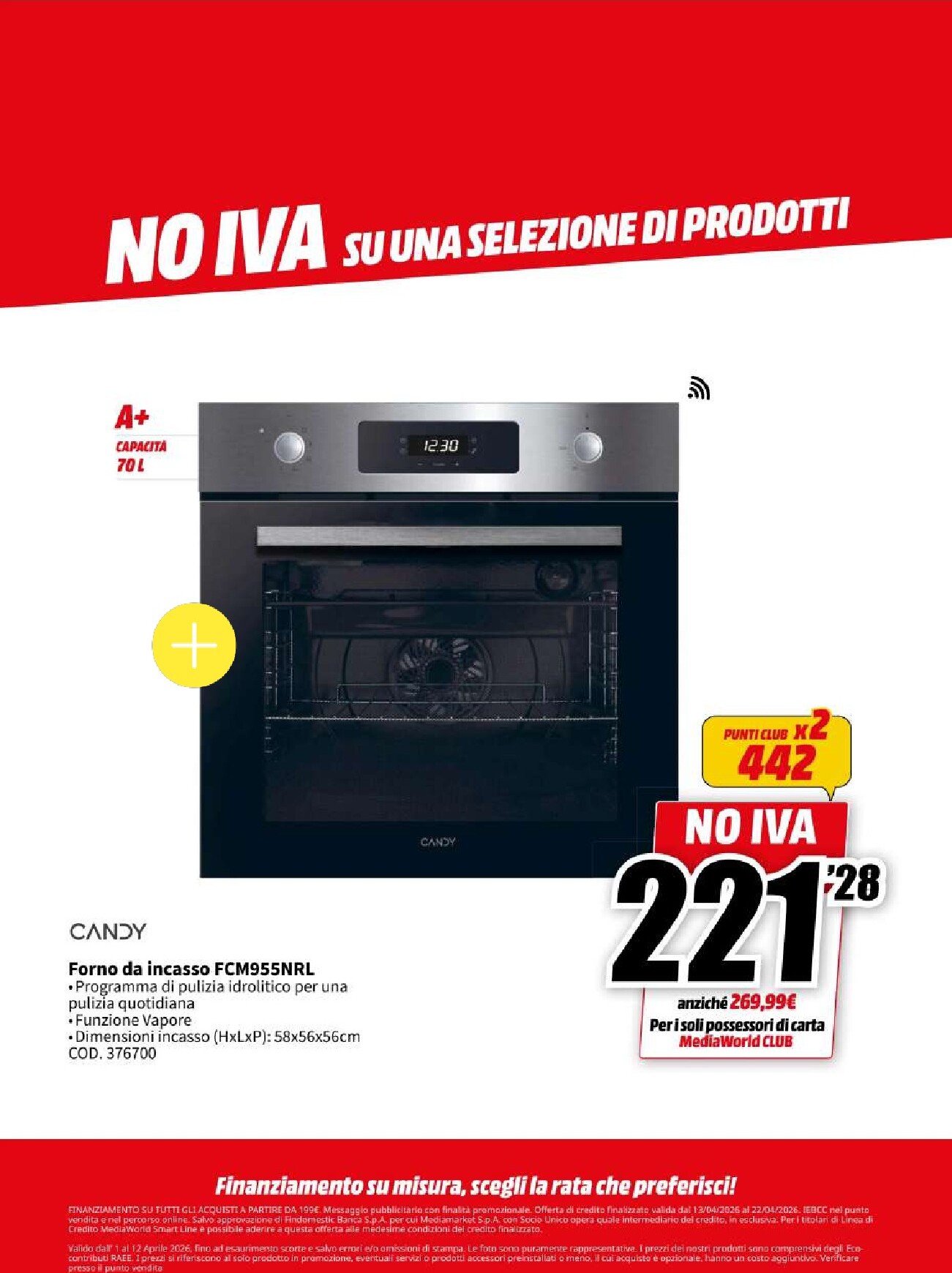 mediaworld - Volantino attuale di Mediaworld valido dal lunedì 13/04/2026 al mercoledì 22/04/2026 - page: 47
