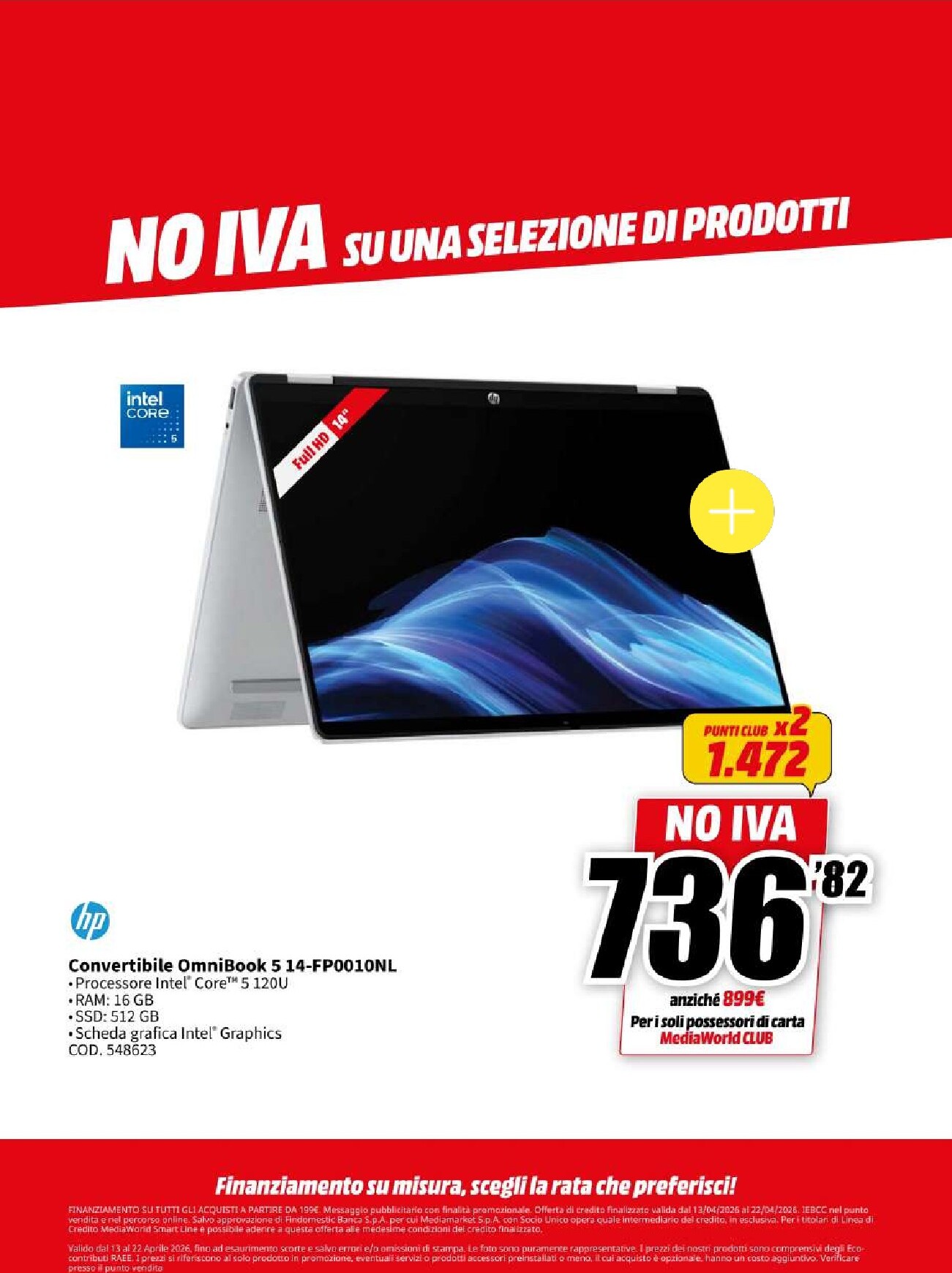 mediaworld - Volantino attuale di Mediaworld valido dal lunedì 13/04/2026 al mercoledì 22/04/2026 - page: 25