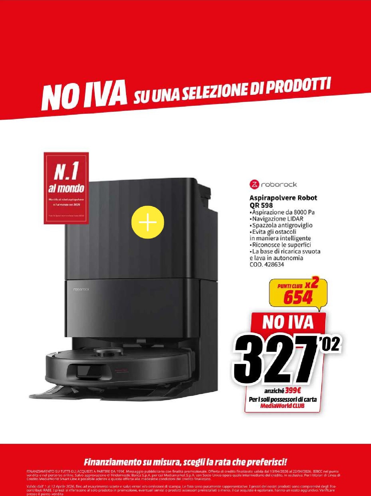 mediaworld - Volantino attuale di Mediaworld valido dal lunedì 13/04/2026 al mercoledì 22/04/2026 - page: 56