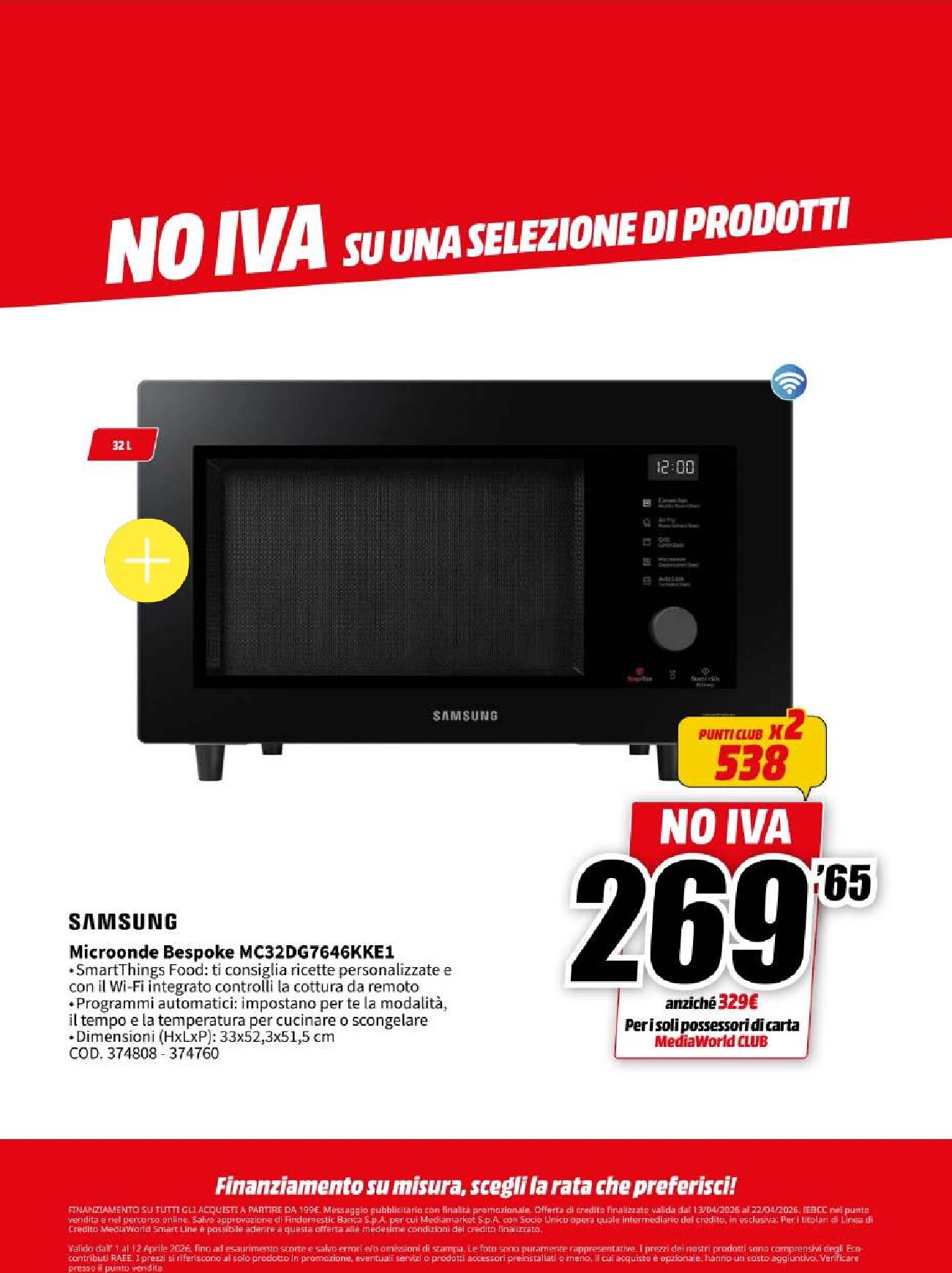 mediaworld - Volantino attuale di Mediaworld valido dal lunedì 13/04/2026 al mercoledì 22/04/2026 - page: 48