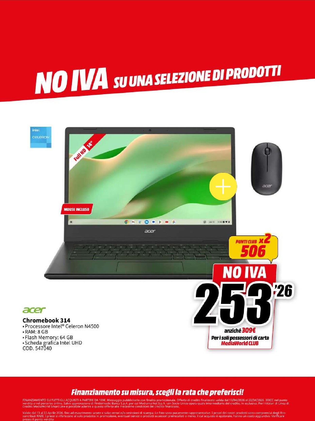 mediaworld - Volantino attuale di Mediaworld valido dal lunedì 13/04/2026 al mercoledì 22/04/2026 - page: 70