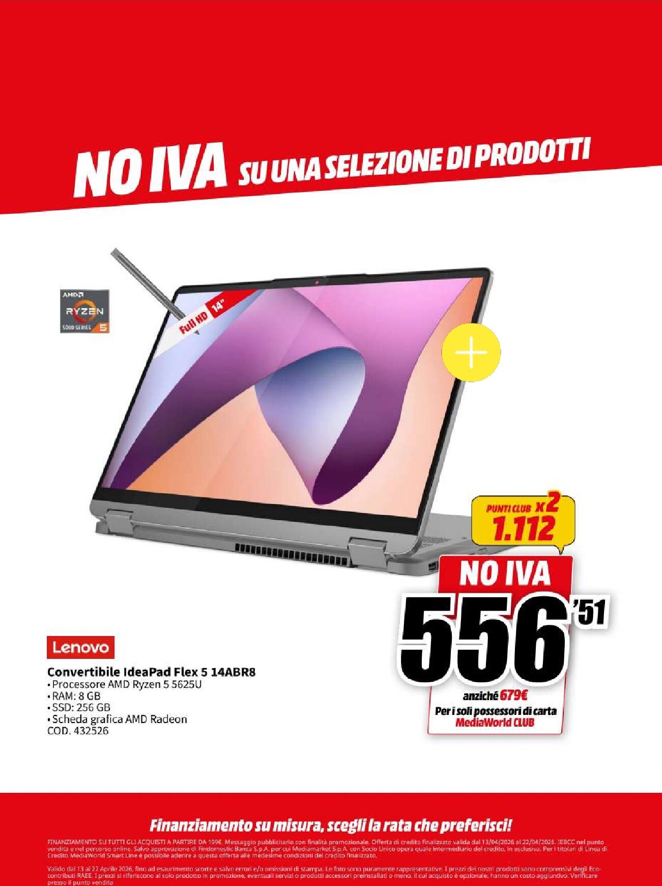 mediaworld - Volantino attuale di Mediaworld valido dal lunedì 13/04/2026 al mercoledì 22/04/2026 - page: 26