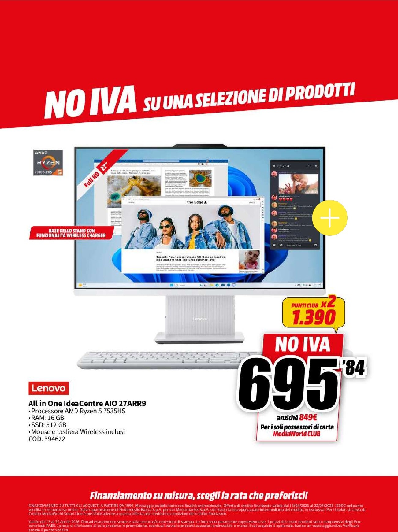 mediaworld - Volantino attuale di Mediaworld valido dal lunedì 13/04/2026 al mercoledì 22/04/2026 - page: 21