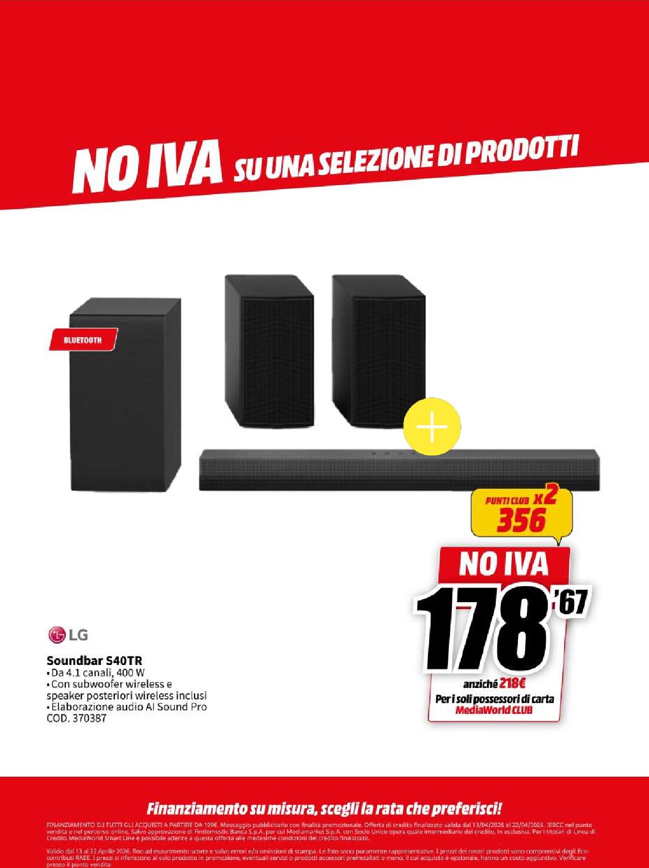 mediaworld - Volantino attuale di Mediaworld valido dal lunedì 13/04/2026 al mercoledì 22/04/2026 - page: 9