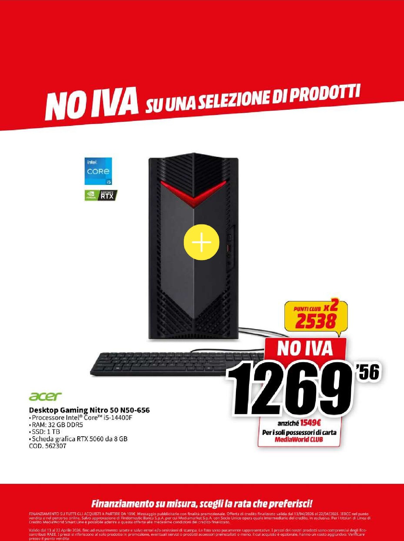 mediaworld - Volantino attuale di Mediaworld valido dal lunedì 13/04/2026 al mercoledì 22/04/2026 - page: 71