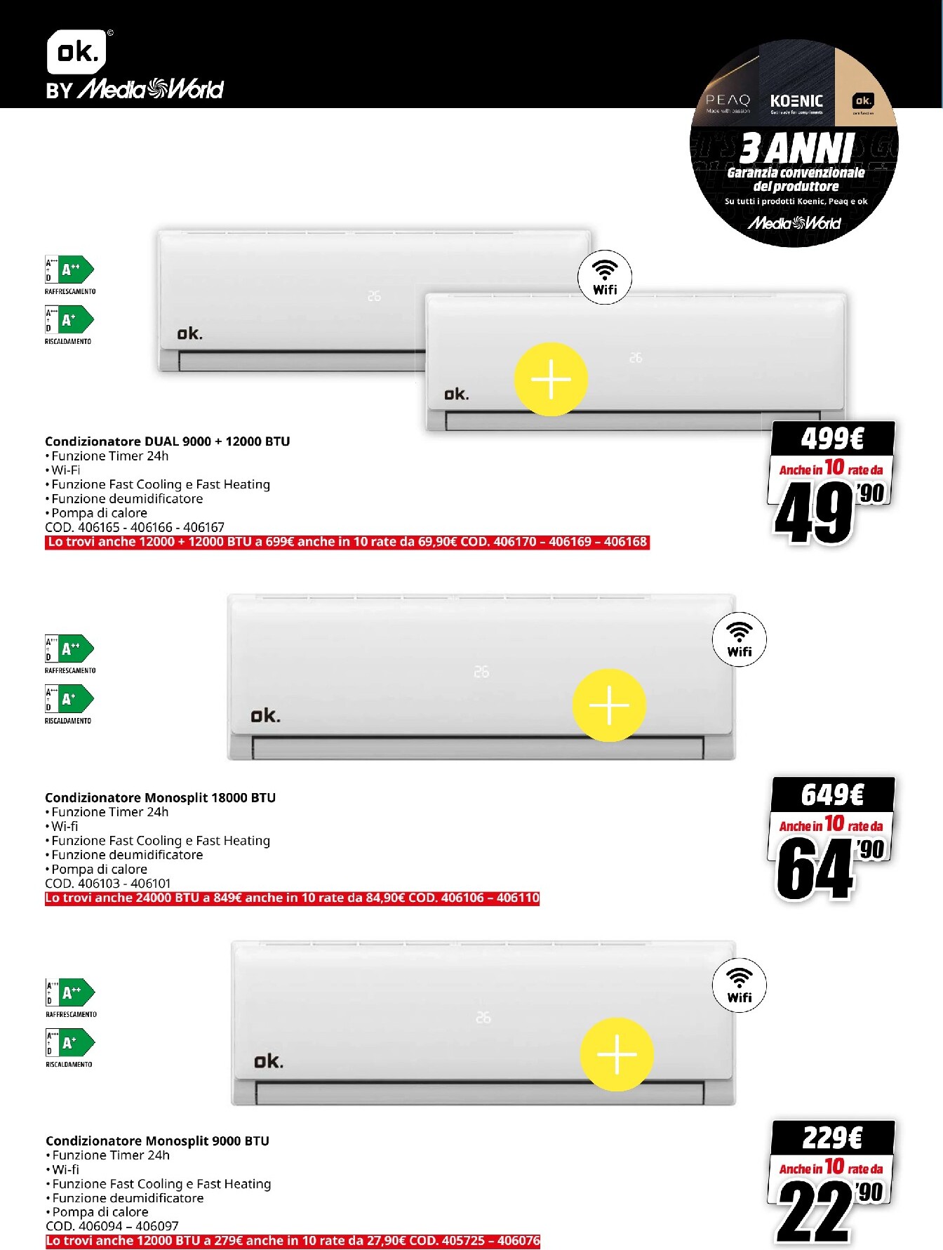 mediaworld - Volantino attuale di Mediaworld - Il Clima Che Cercavi valido dal venerdì 10/04/2026 al domenica 19/04/2026 - page: 4