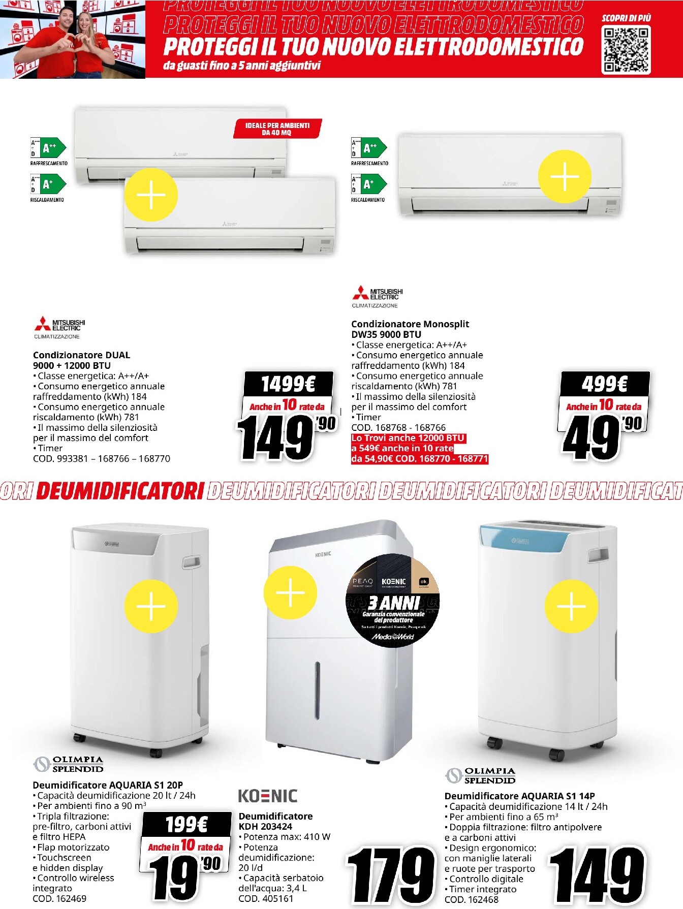 mediaworld - Volantino attuale di Mediaworld - Il Clima Che Cercavi valido dal venerdì 10/04/2026 al domenica 19/04/2026 - page: 7