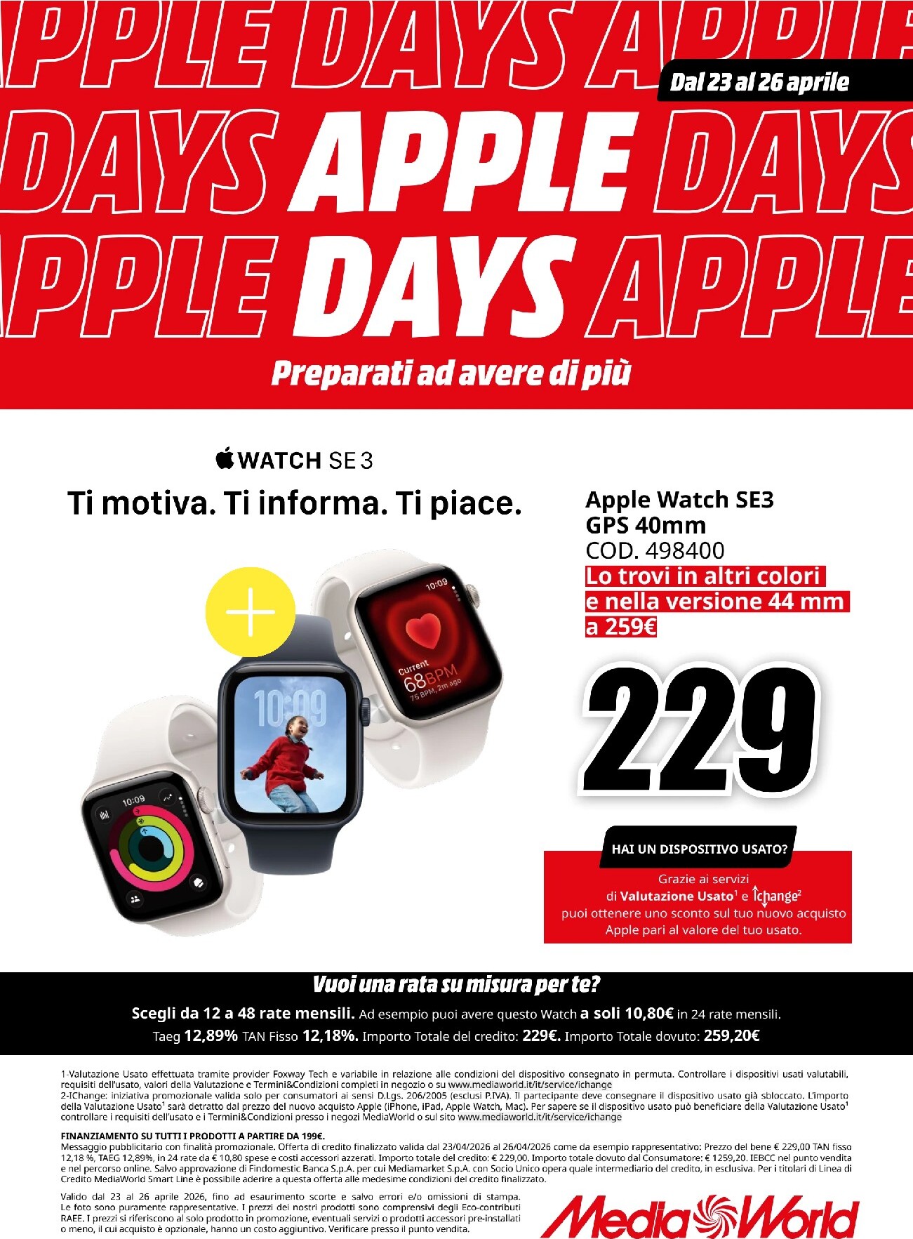 mediaworld - Volantino attuale di Mediaworld valido dal giovedì 23/04/2026 al domenica 26/04/2026 - page: 8