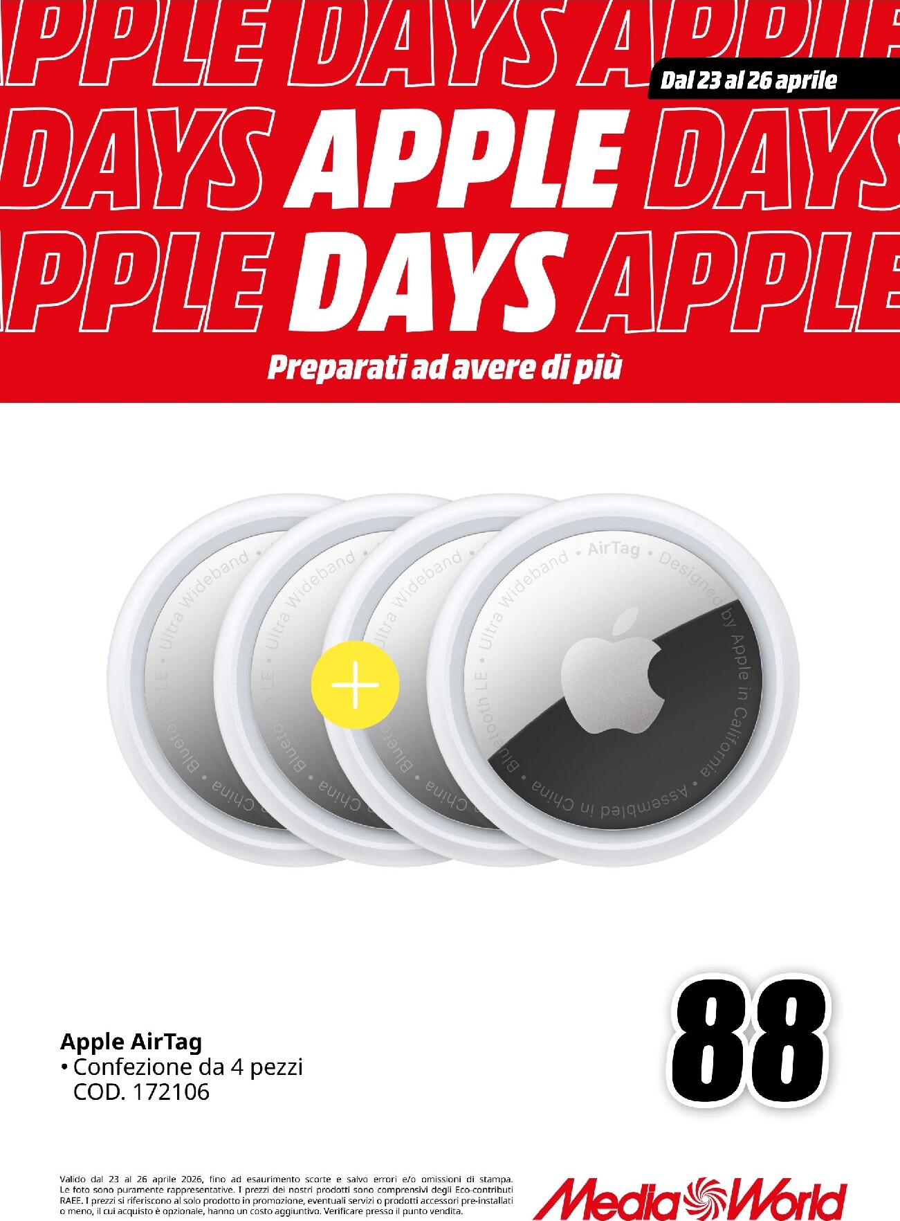 mediaworld - Volantino attuale di Mediaworld valido dal giovedì 23/04/2026 al domenica 26/04/2026 - page: 7