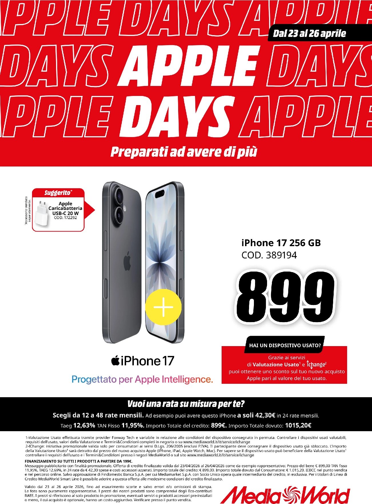 mediaworld - Volantino attuale di Mediaworld valido dal giovedì 23/04/2026 al domenica 26/04/2026 - page: 6