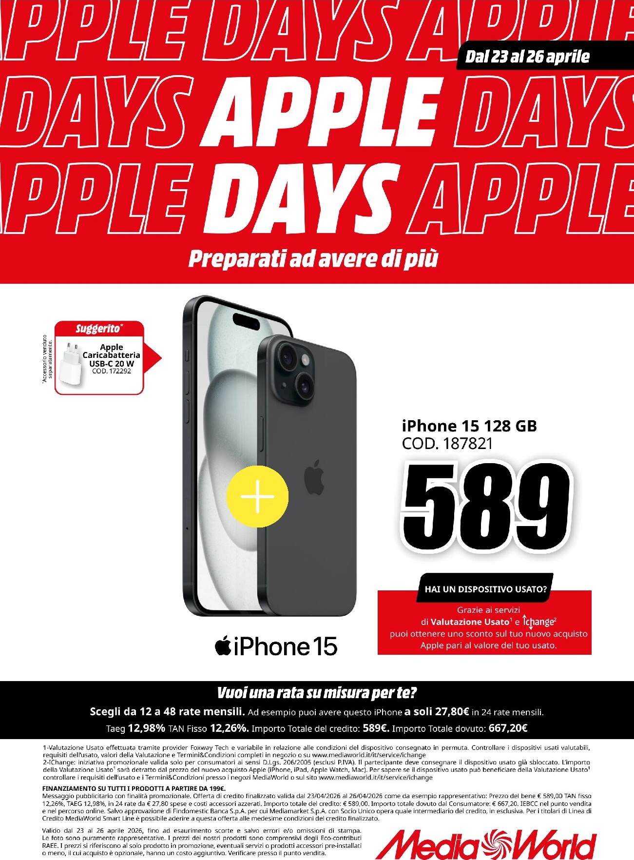 mediaworld - Volantino attuale di Mediaworld valido dal giovedì 23/04/2026 al domenica 26/04/2026 - page: 5