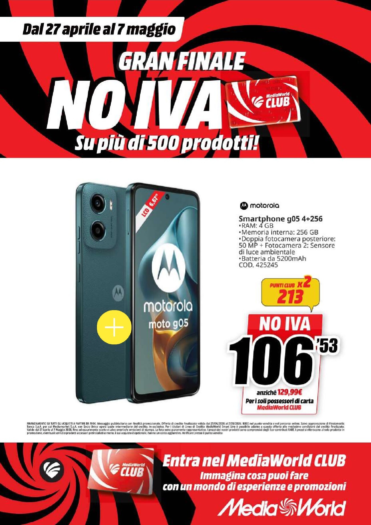 mediaworld - Volantino attuale di Mediaworld valido dal lunedì 27/04/2026 al giovedì 07/05/2026 - page: 44