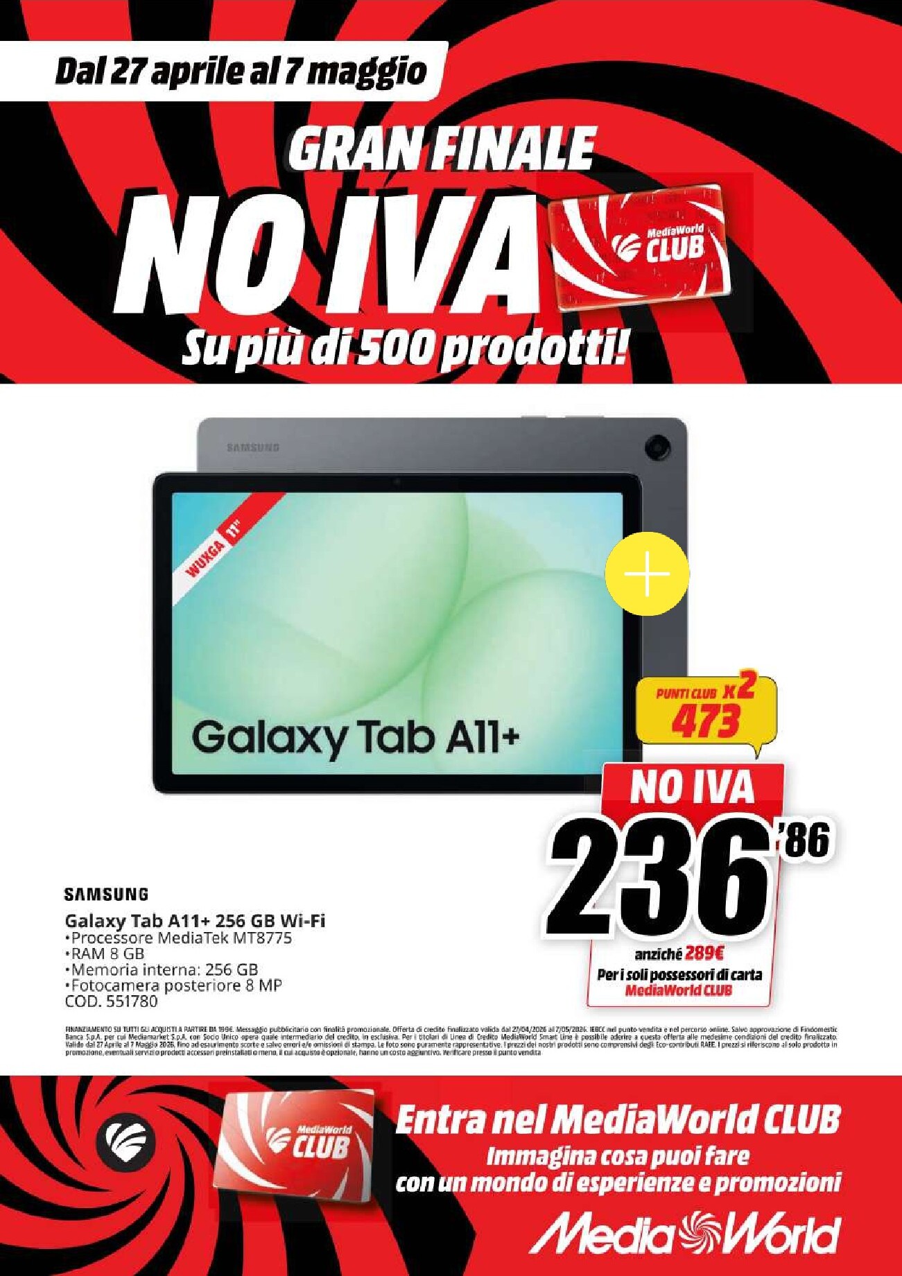 mediaworld - Volantino attuale di Mediaworld valido dal lunedì 27/04/2026 al giovedì 07/05/2026 - page: 27