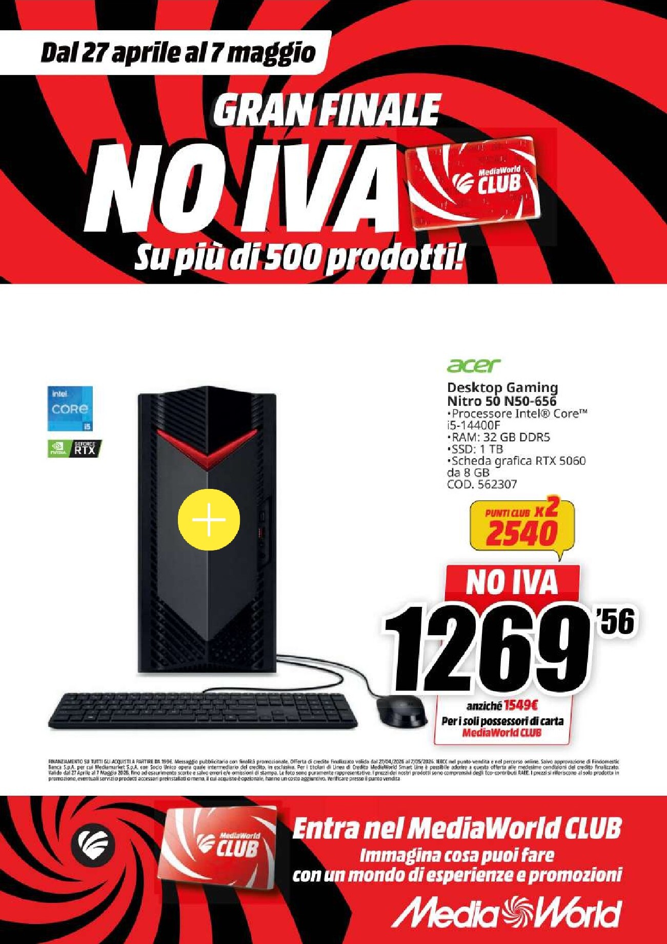 mediaworld - Volantino attuale di Mediaworld valido dal lunedì 27/04/2026 al giovedì 07/05/2026 - page: 24