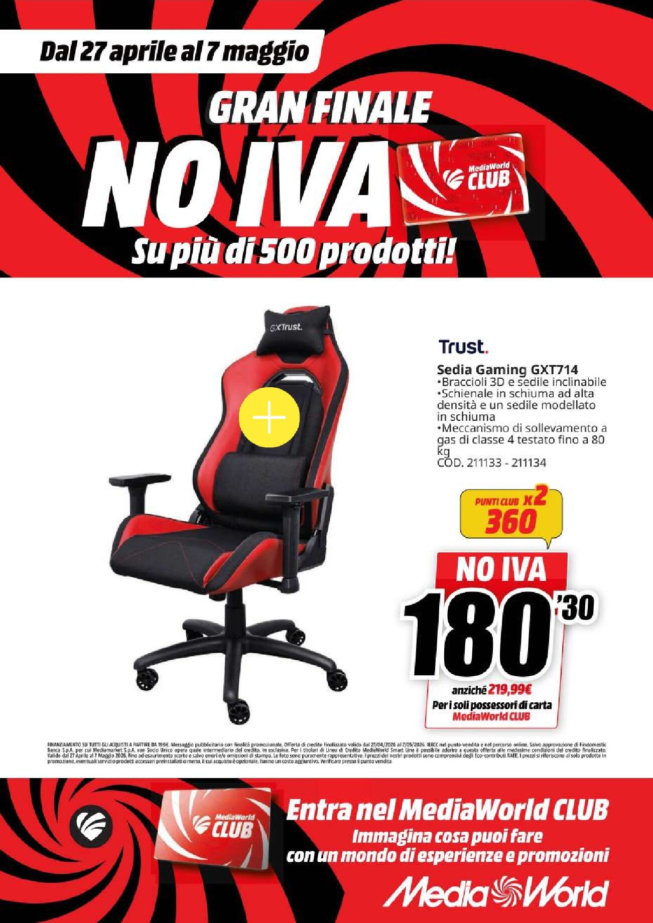 mediaworld - Volantino attuale di Mediaworld valido dal lunedì 27/04/2026 al giovedì 07/05/2026 - page: 29