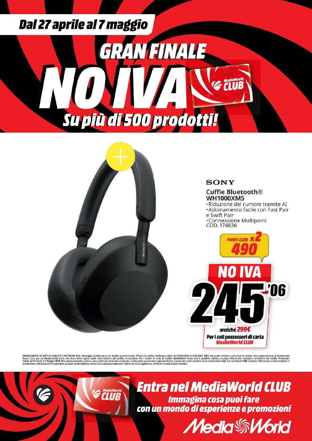 mediaworld - Volantino attuale di Mediaworld valido dal lunedì 27/04/2026 al giovedì 07/05/2026 - page: 42