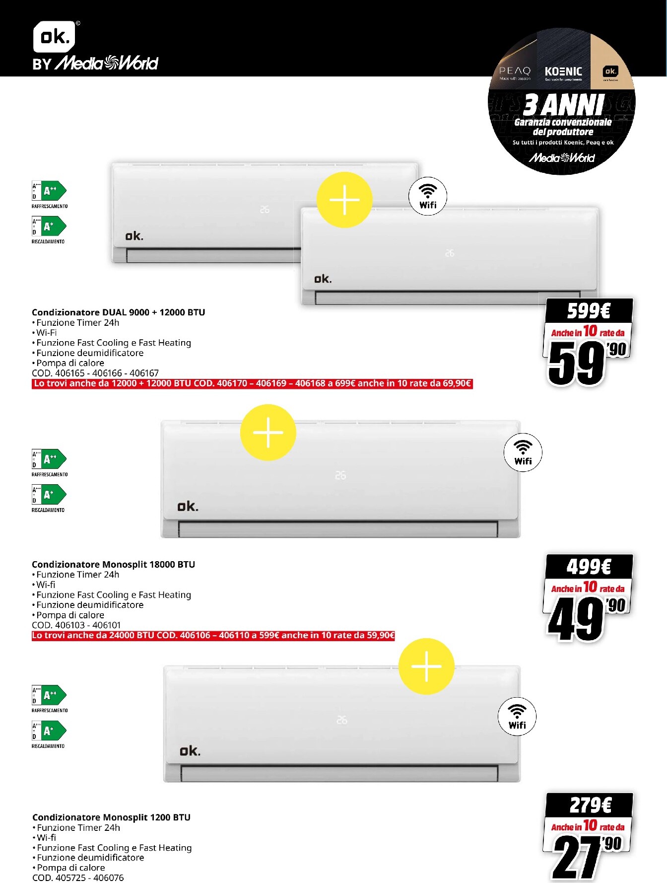 mediaworld - Volantino attuale di Mediaworld - Il Clima Che Cercavi valido dal venerdì 08/05/2026 al domenica 24/05/2026 - page: 4