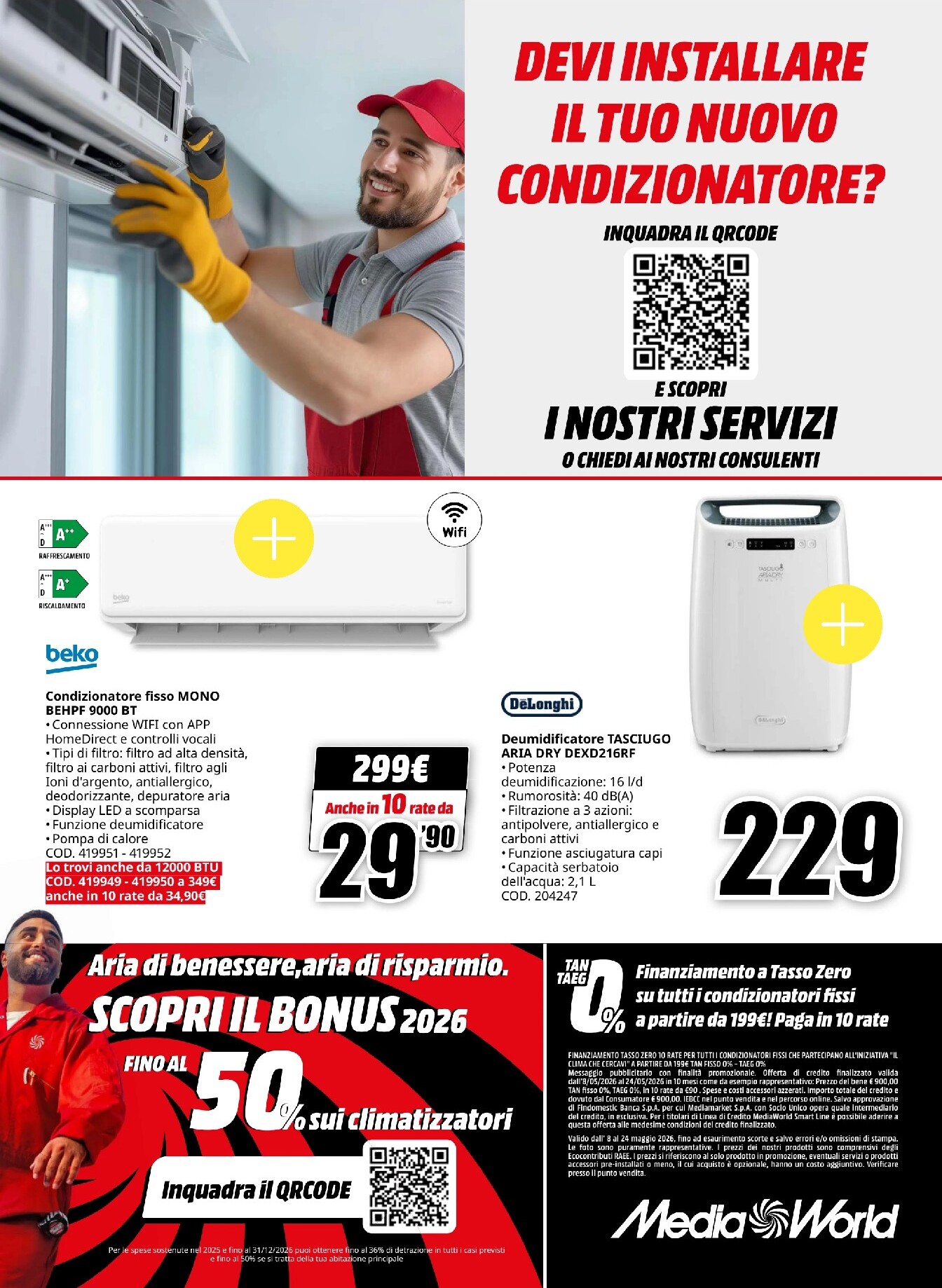 mediaworld - Volantino attuale di Mediaworld - Il Clima Che Cercavi valido dal venerdì 08/05/2026 al domenica 24/05/2026 - page: 8