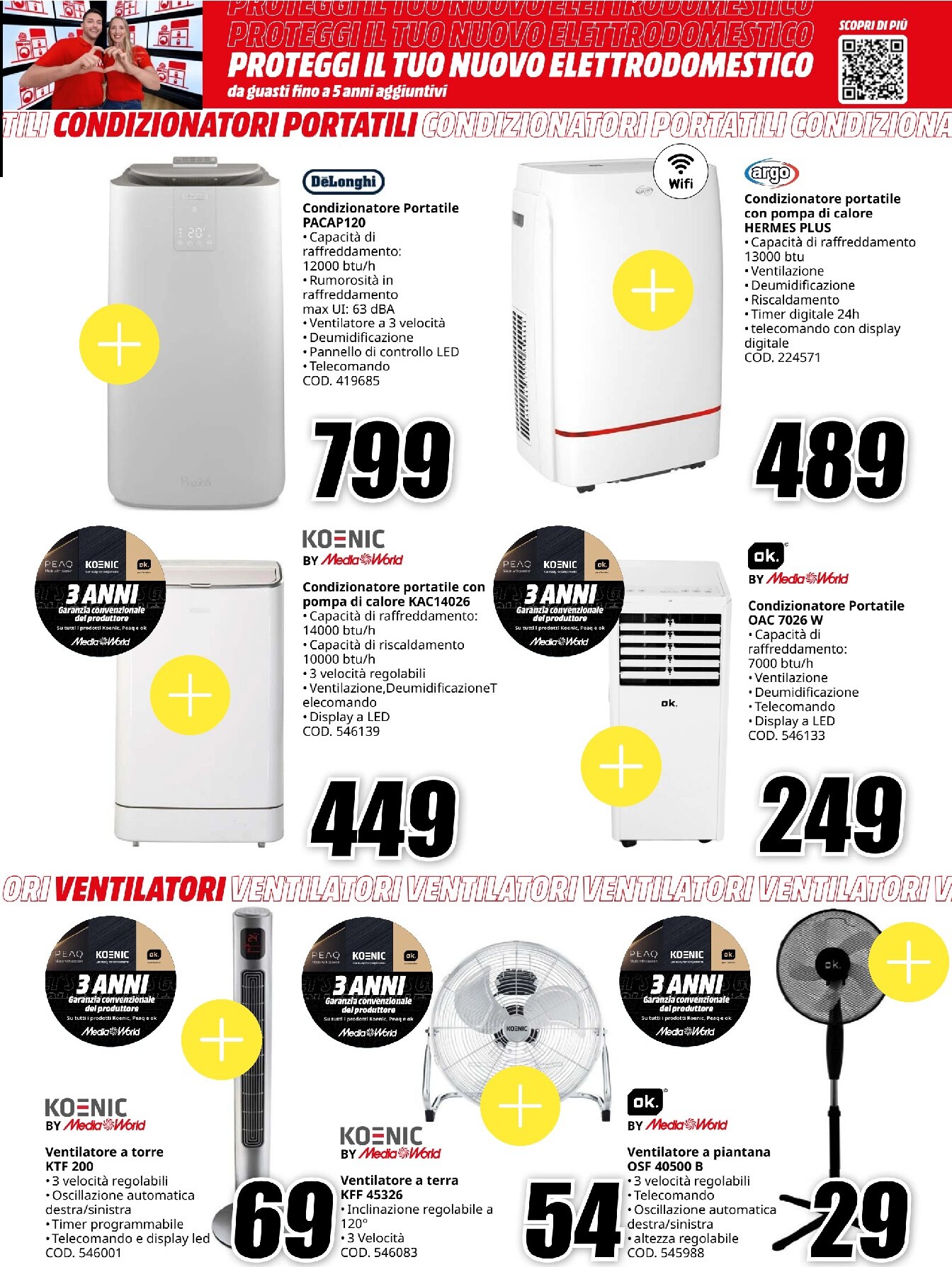 mediaworld - Volantino attuale di Mediaworld - Il Clima Che Cercavi valido dal venerdì 08/05/2026 al domenica 24/05/2026 - page: 7