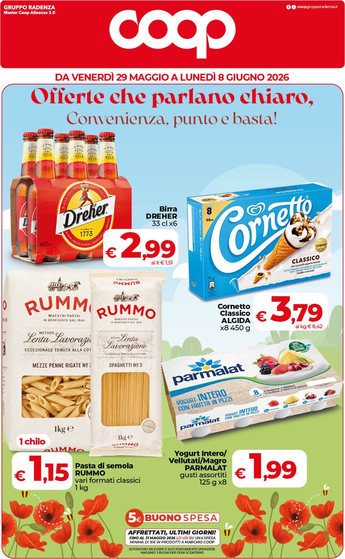 coop - Volantino attuale di Coop valido dal venerdì 29/05/2026 al lunedì 08/06/2026