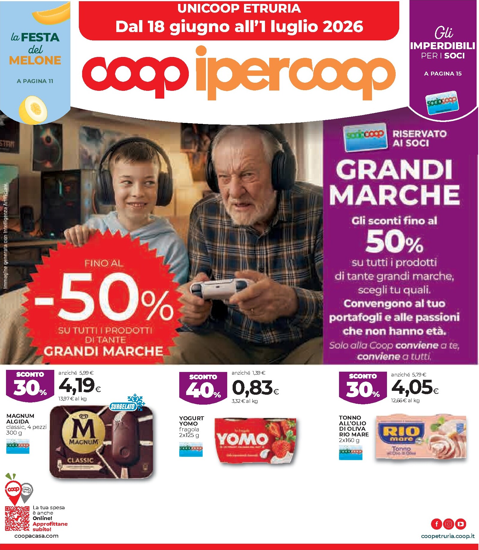 coop - Volantino attuale di Coop valido dal giovedì 18/06/2026 al mercoledì 01/07/2026