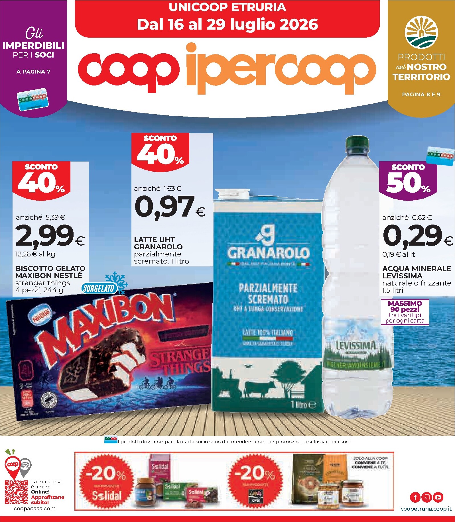 coop - Volantino attuale di Coop valido dal giovedì 16/07/2026 al mercoledì 29/07/2026 - page: 1