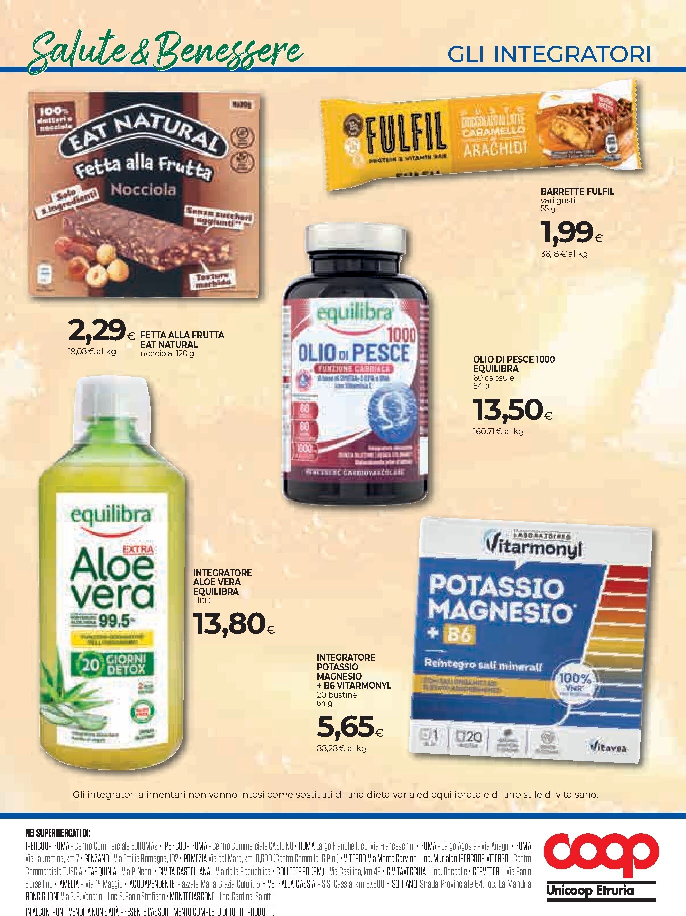 coop - Volantino attuale di Coop - Salute & Benessere valido dal giovedì 27/08/2026 al mercoledì 09/09/2026 - page: 12
