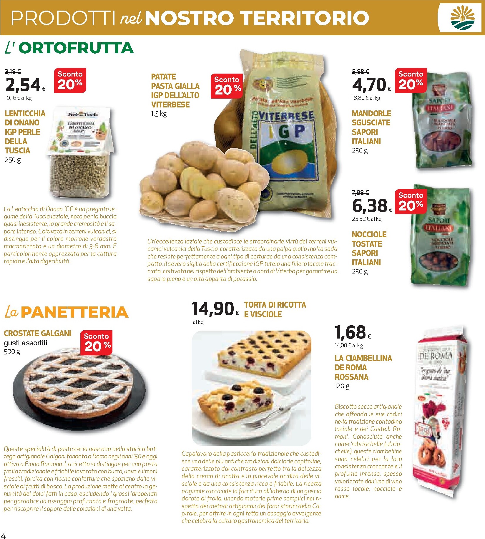 coop - Volantino futuro Coop - Prodotti nel Nostro Territorio valido dal giovedì 24/09/2026 al mercoledì 21/10/2026 - page: 4
