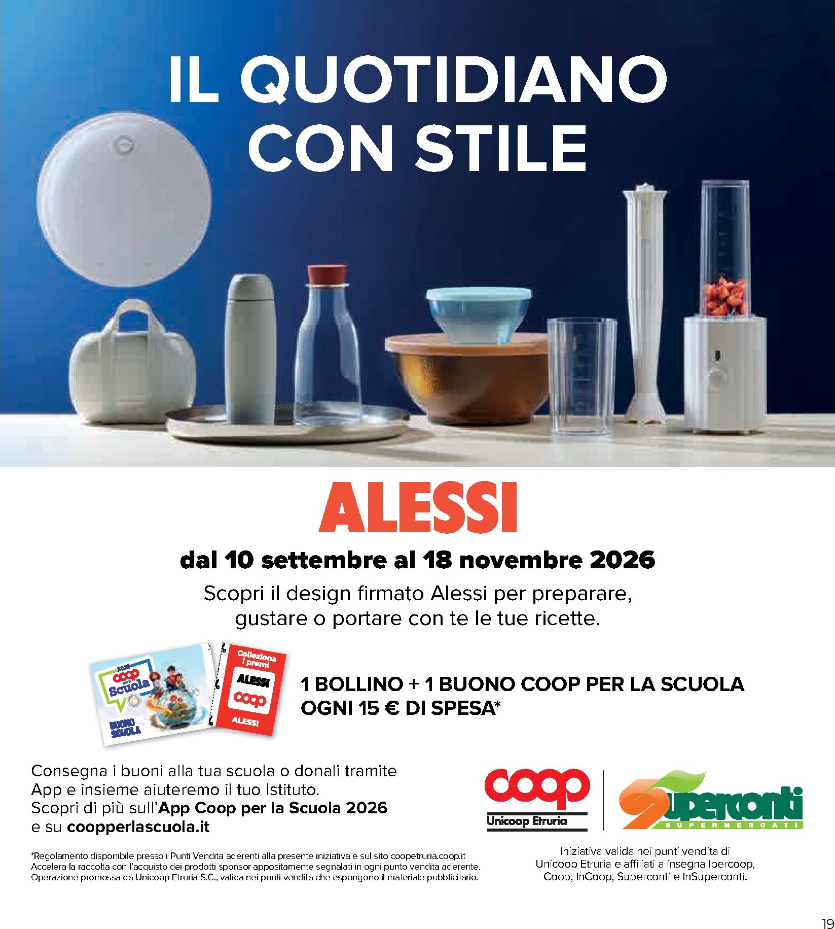 coop - Volantino futuro Coop valido dal giovedì 24/09/2026 al mercoledì 07/10/2026 - page: 19