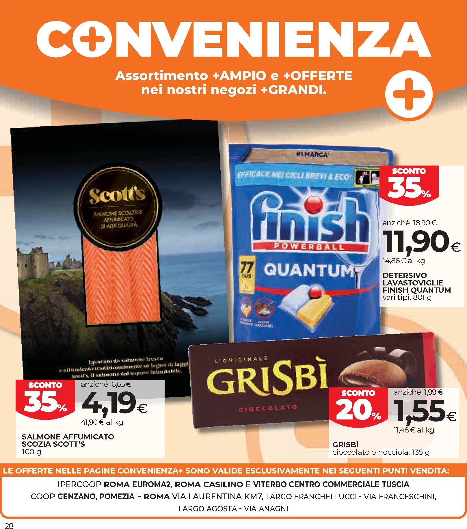coop - Volantino futuro Coop valido dal giovedì 22/10/2026 al mercoledì 04/11/2026 - page: 28