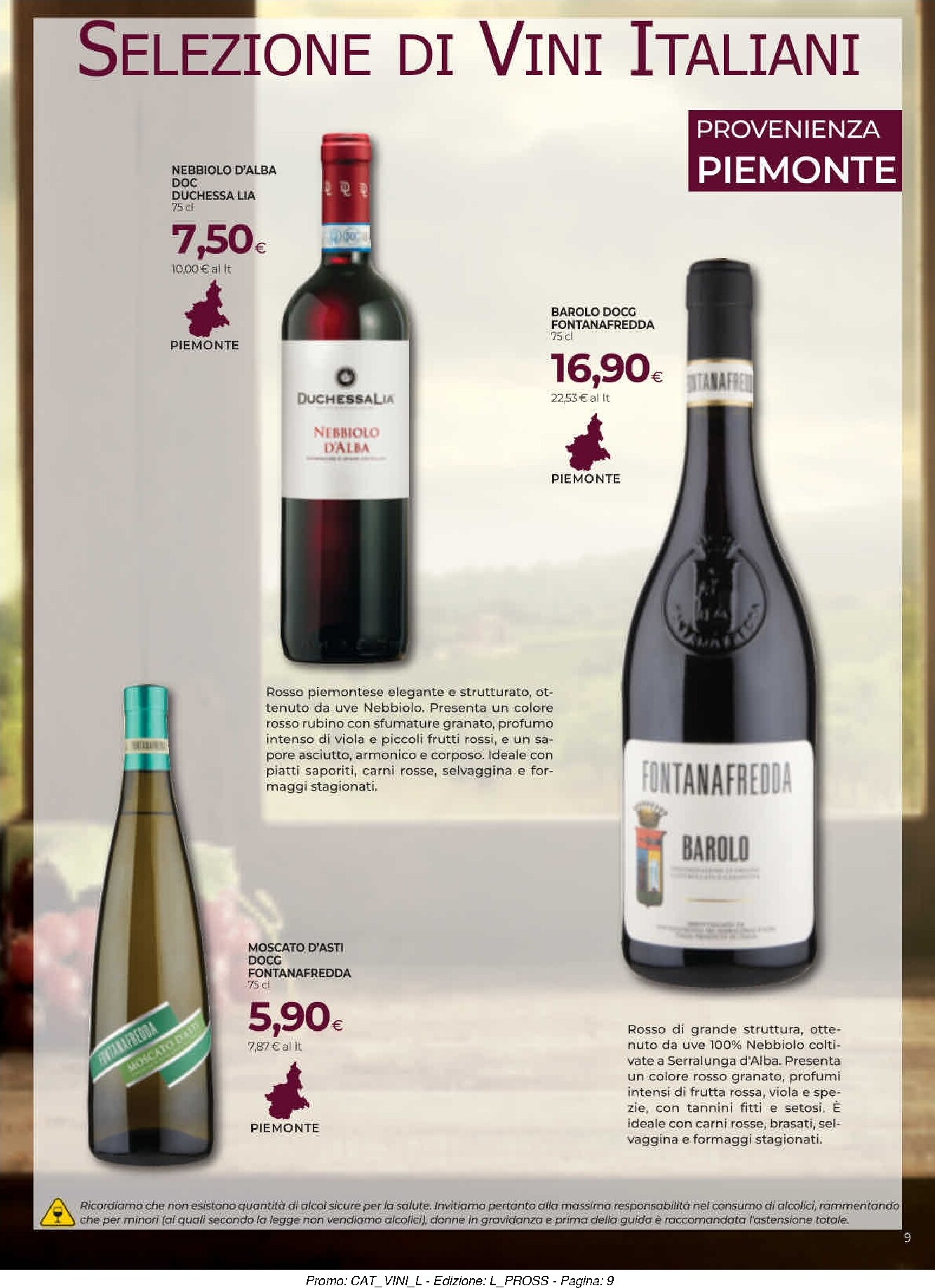 coop - Volantino futuro Coop - Selezione di Vini Italiani valido dal giovedì 22/10/2026 al mercoledì 18/11/2026 - page: 9