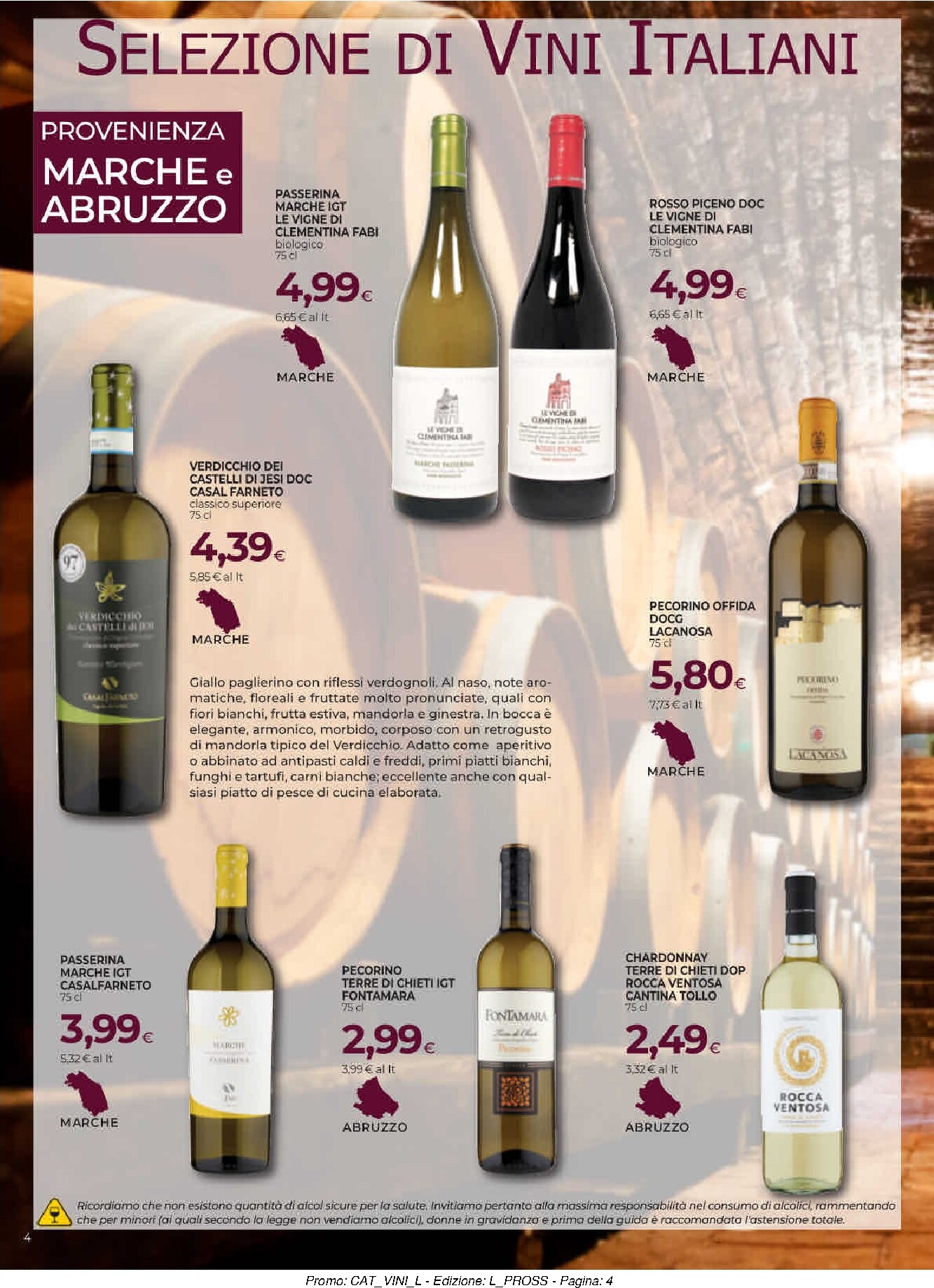 coop - Volantino futuro Coop - Selezione di Vini Italiani valido dal giovedì 22/10/2026 al mercoledì 18/11/2026 - page: 4